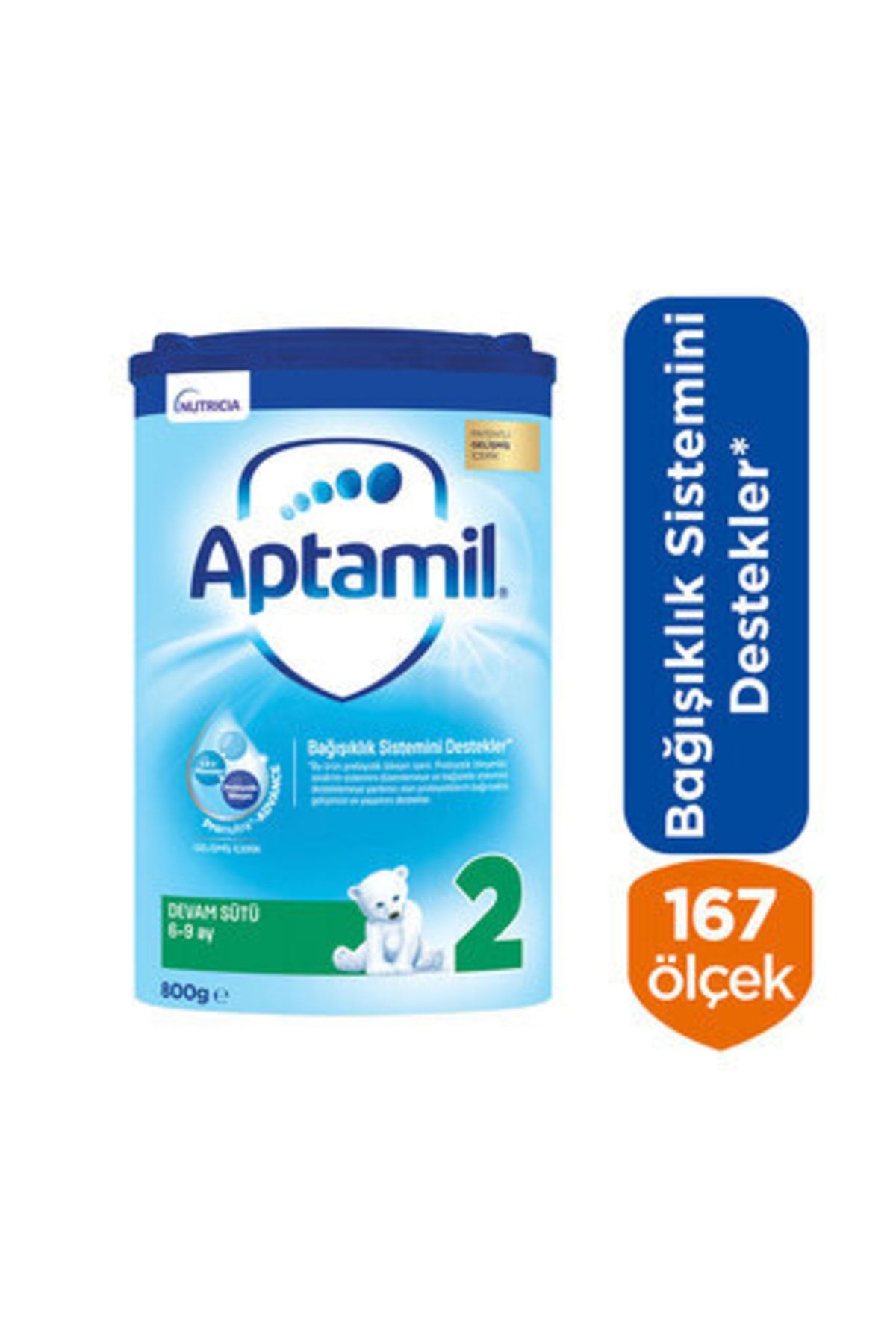 Aptamil 2 Devam Sütü 800 gr 6-9 Ay Akıllı Kutu