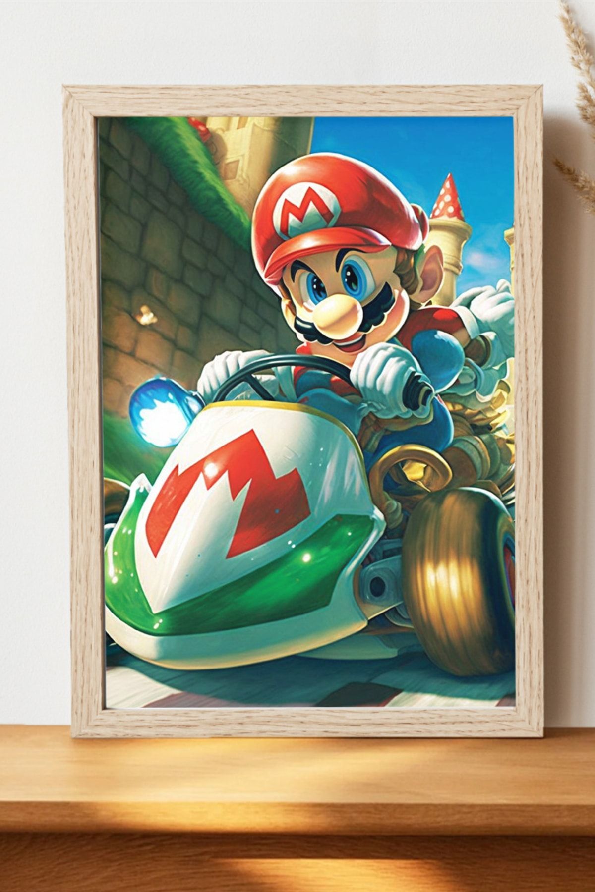 mario kart çift çizgi kartlar