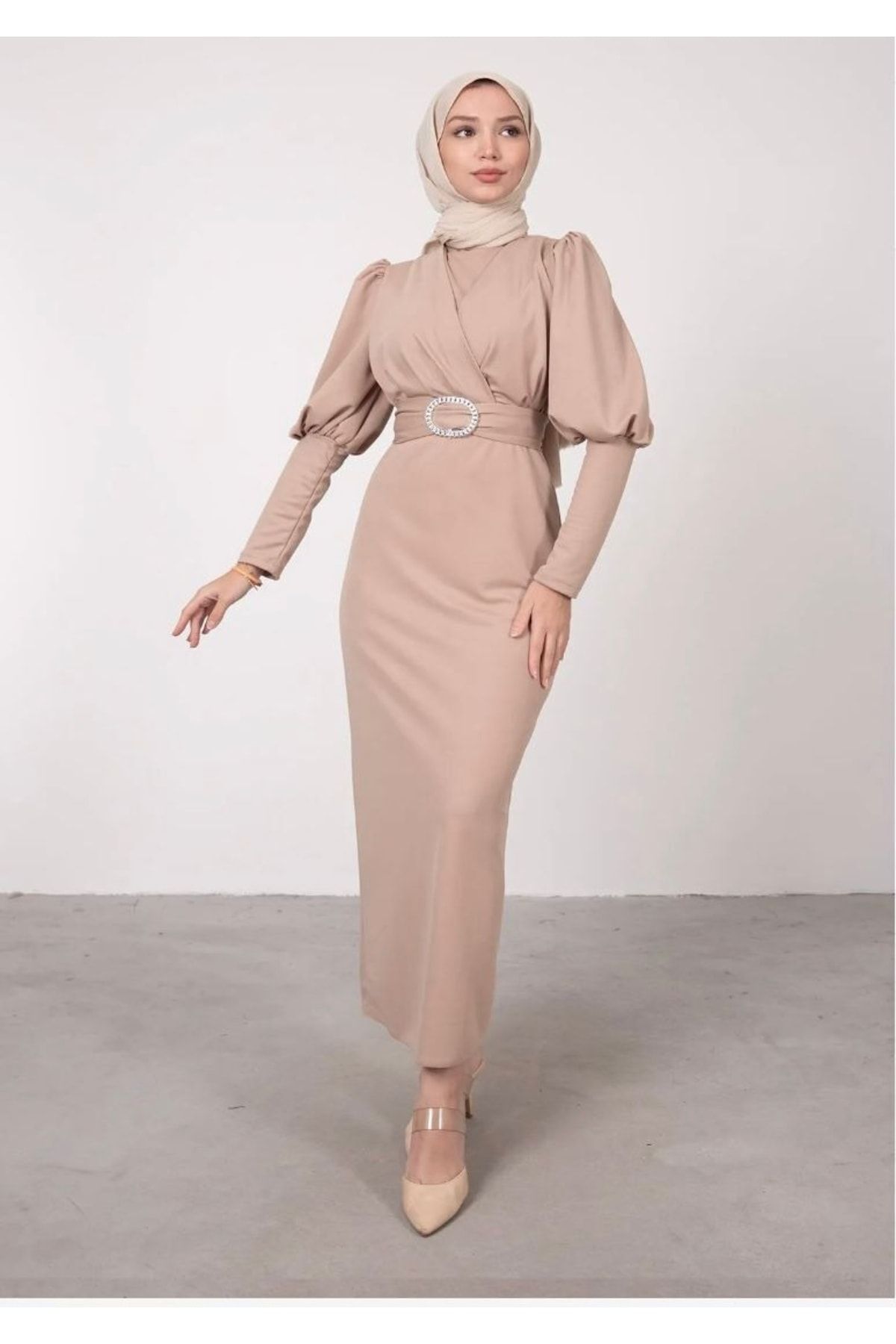Ankle length store pencil dress