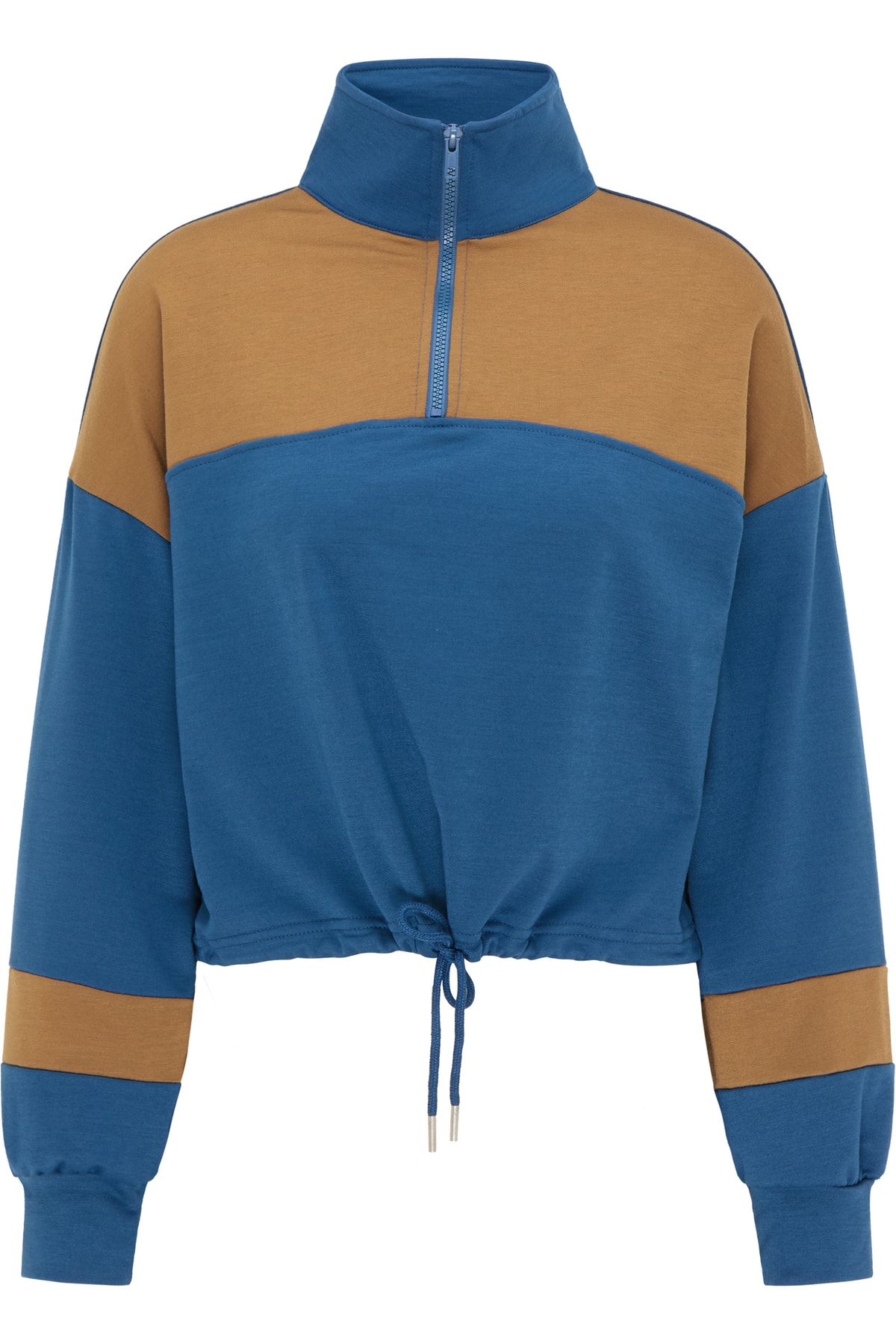 myMo ATHLSR Sweatshirt Blau Regular Fit Fast ausverkauft