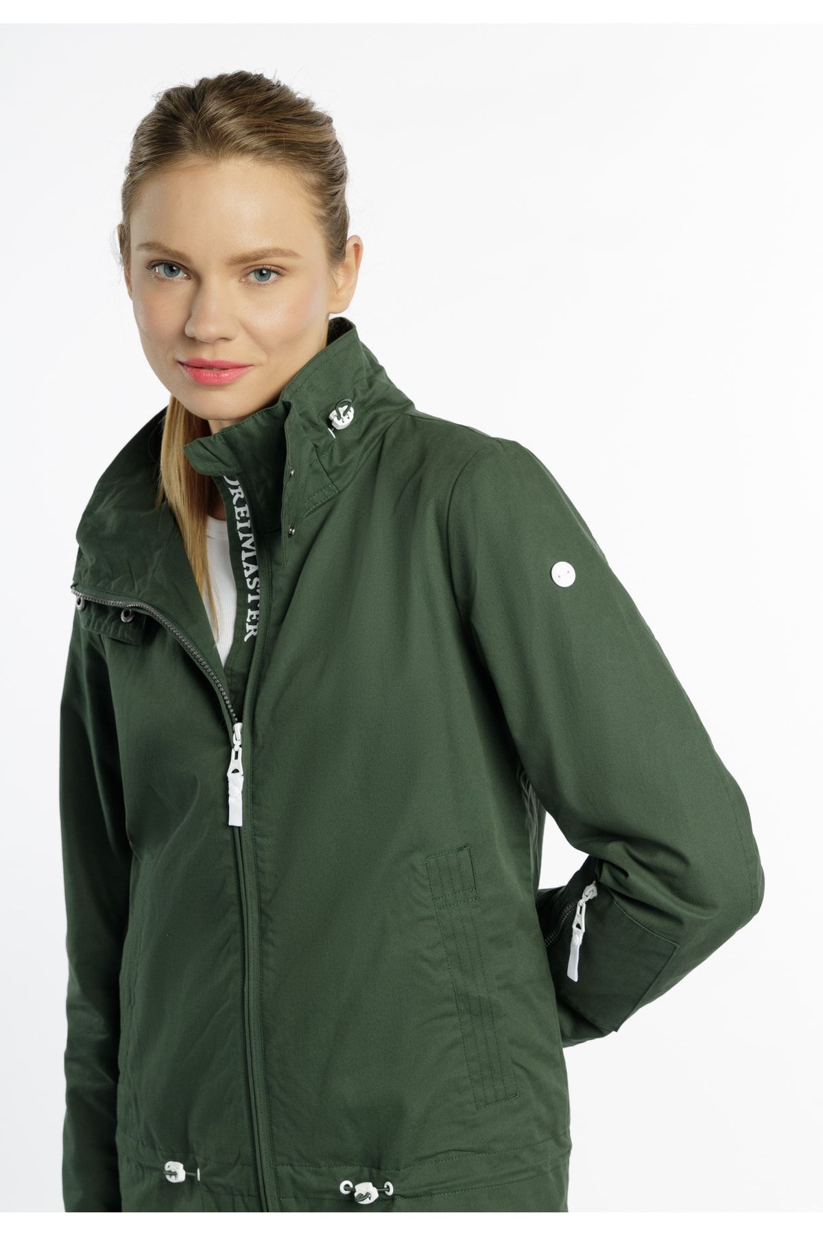 Dreimaster Jacke Khaki Regular Fit Fast ausverkauft