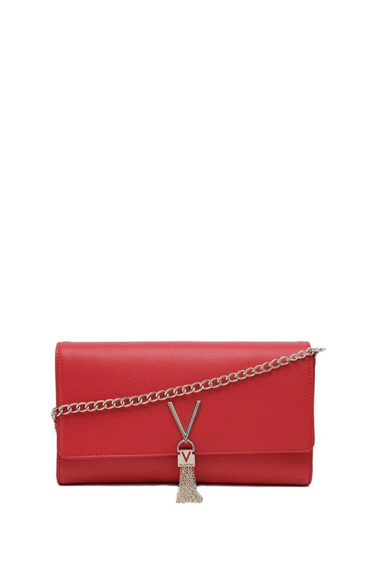 Valentino Bags Valentino Divina Clutch Bag - Red for Women