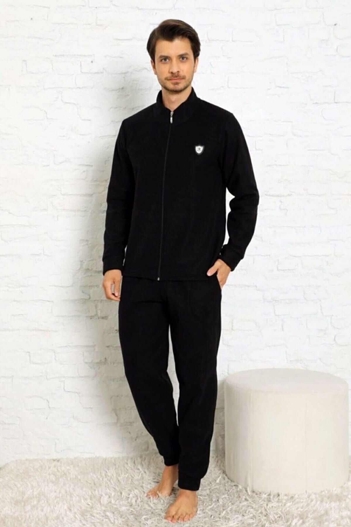 Mens fleece cheap tracksuit set