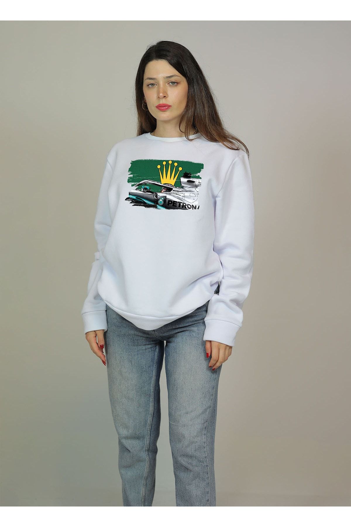UnaSempre Sir Lewis Hamilton Formula 1 F1 Sweatshirt Trendyol