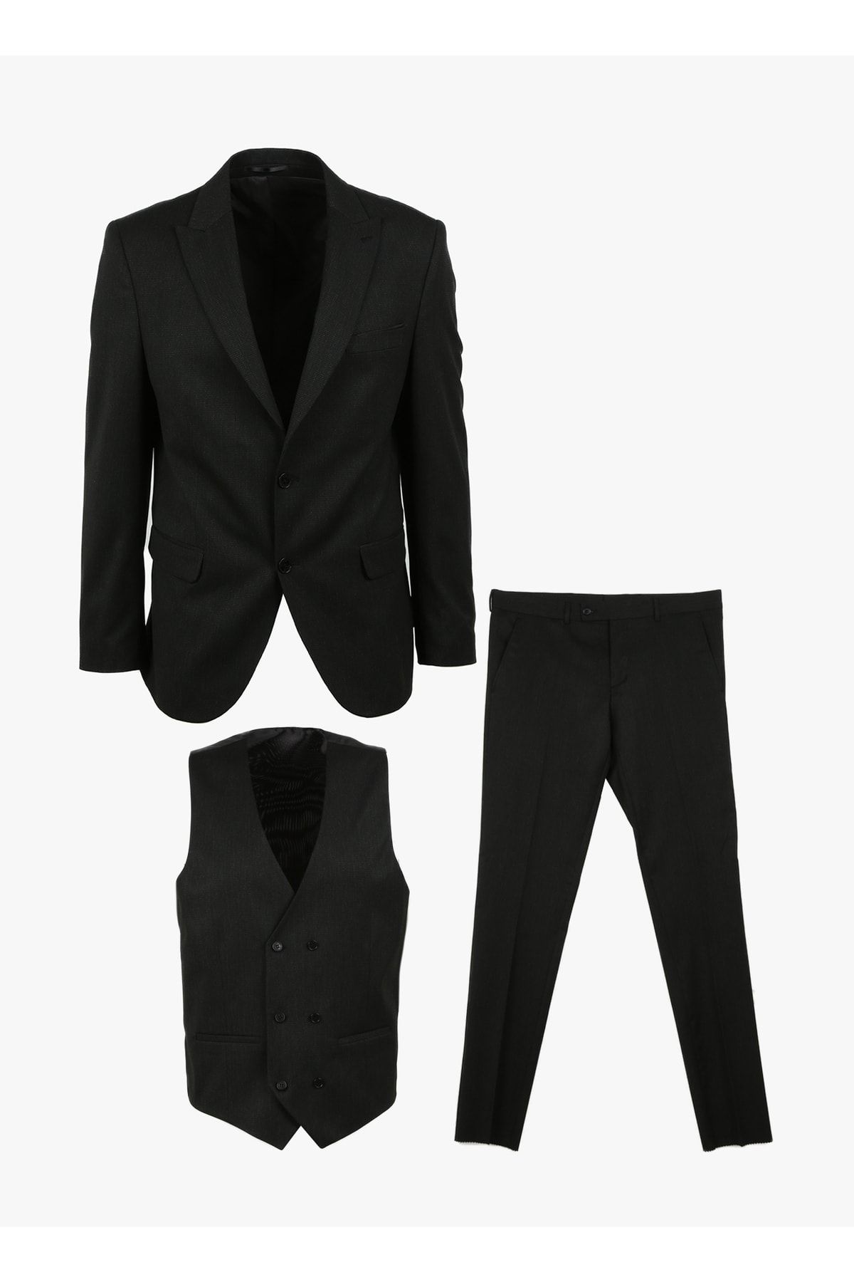 costume noir normal de bel slim fit tk102245