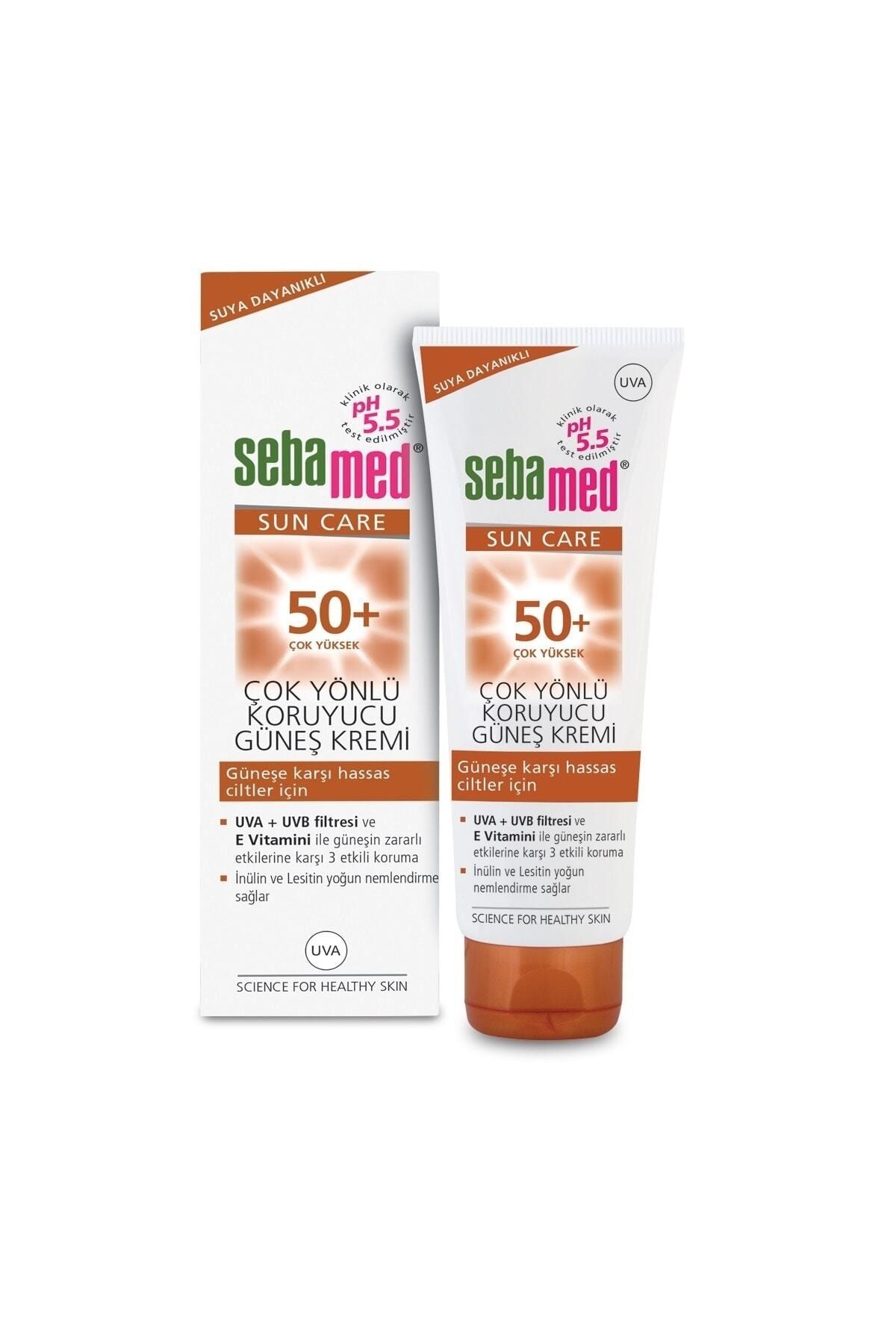 Sun Care Çok Yönlü Koruyucu Güneş Kremi Spf50 75 Ml 2 Adet
