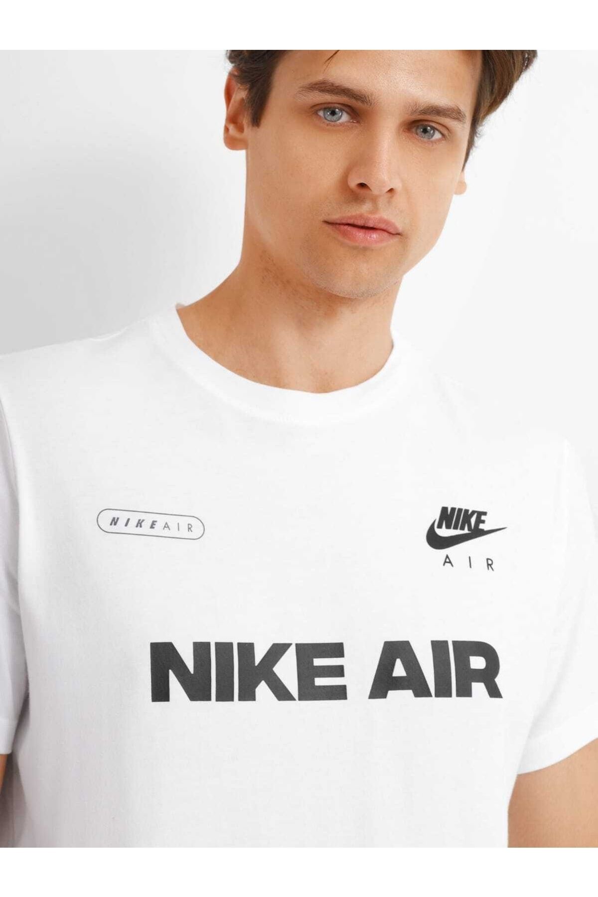 Nike air hot sale white t shirt