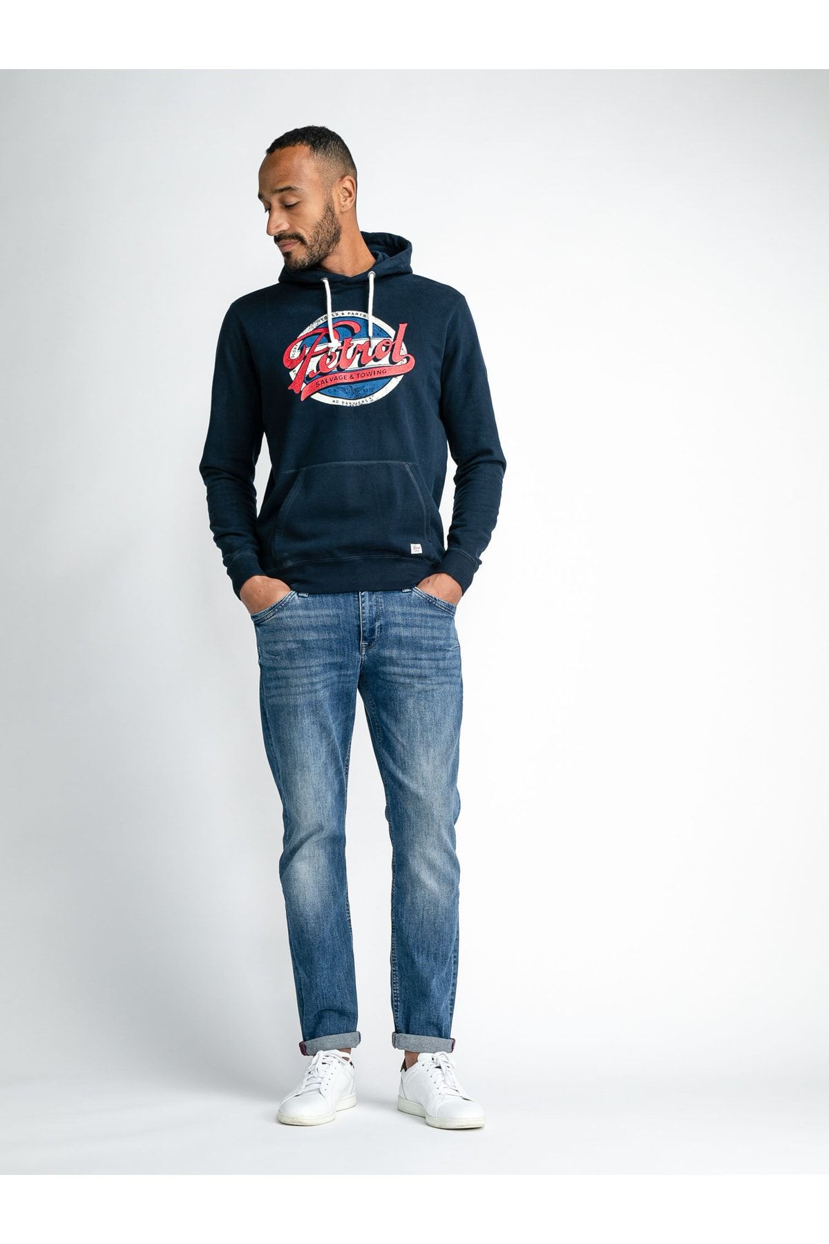 fit Industries - - Regular Sweatshirt Petrol - Blue Trendyol