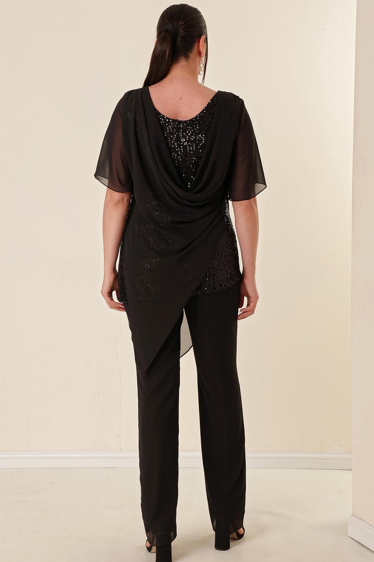 Chiffon evening on sale trousers