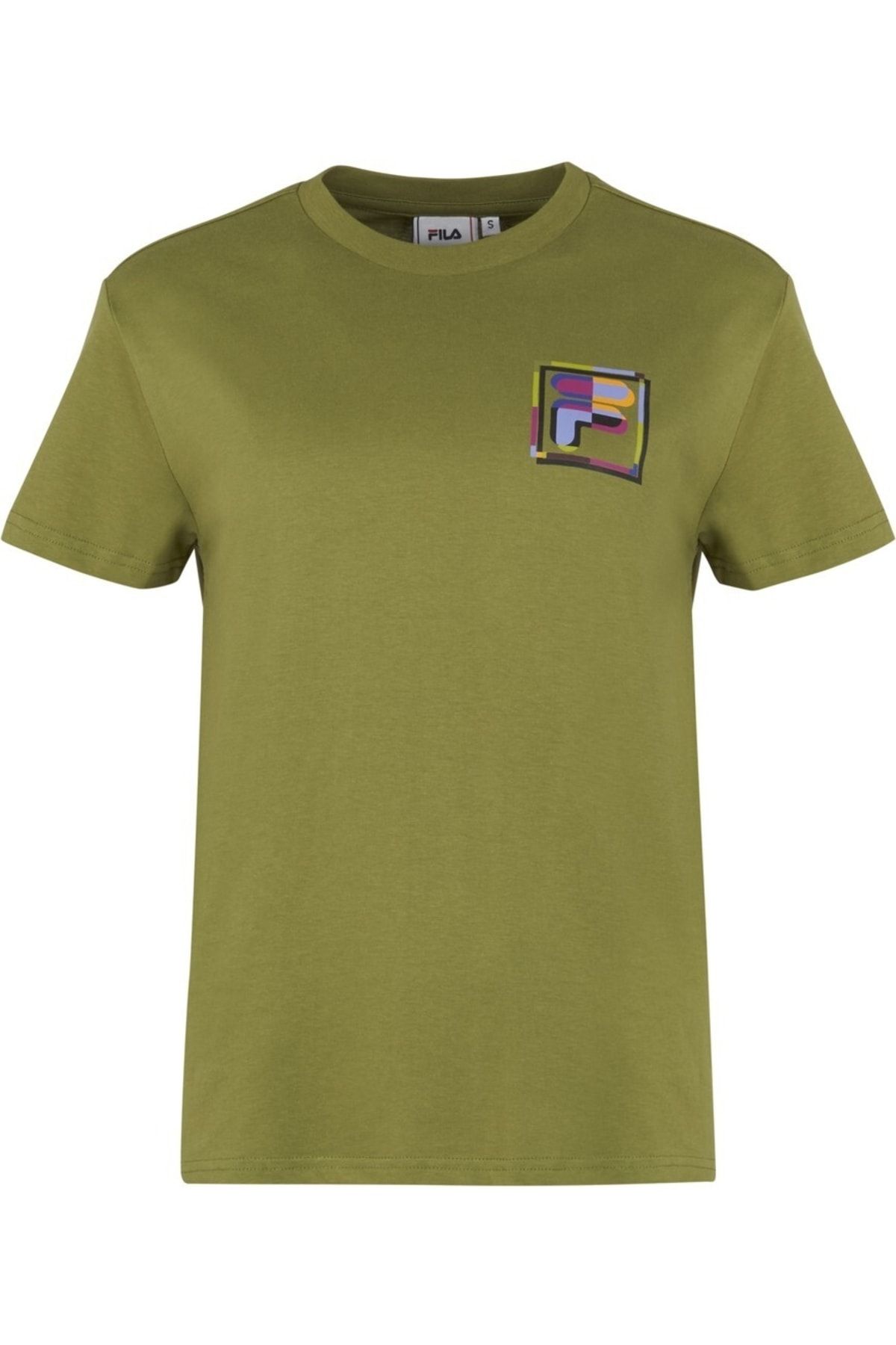 Fila T Shirt Green Regular fit Trendyol