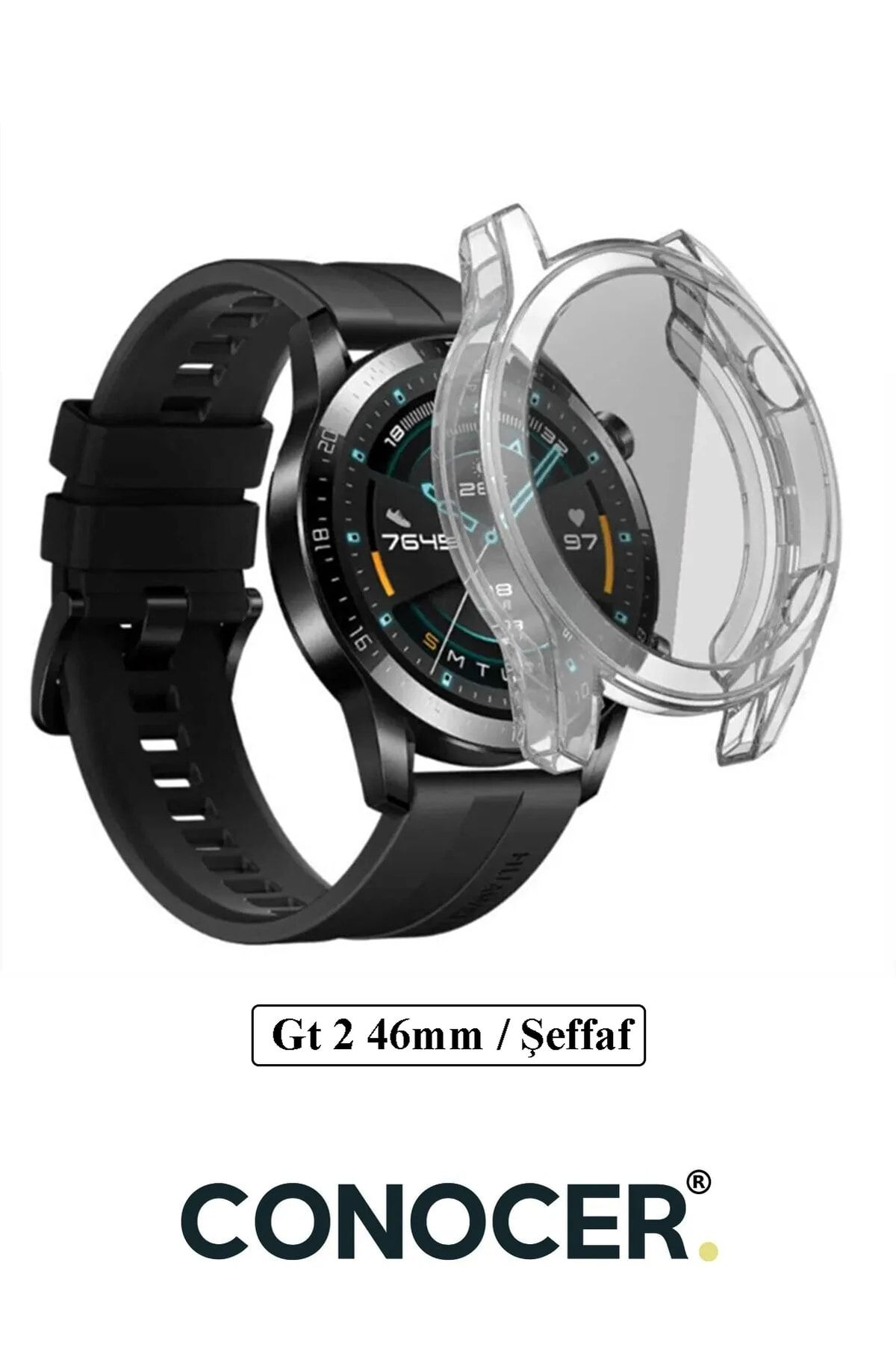 CONOCER Huawei Watch GT2 46mm Compatible Screen and Case