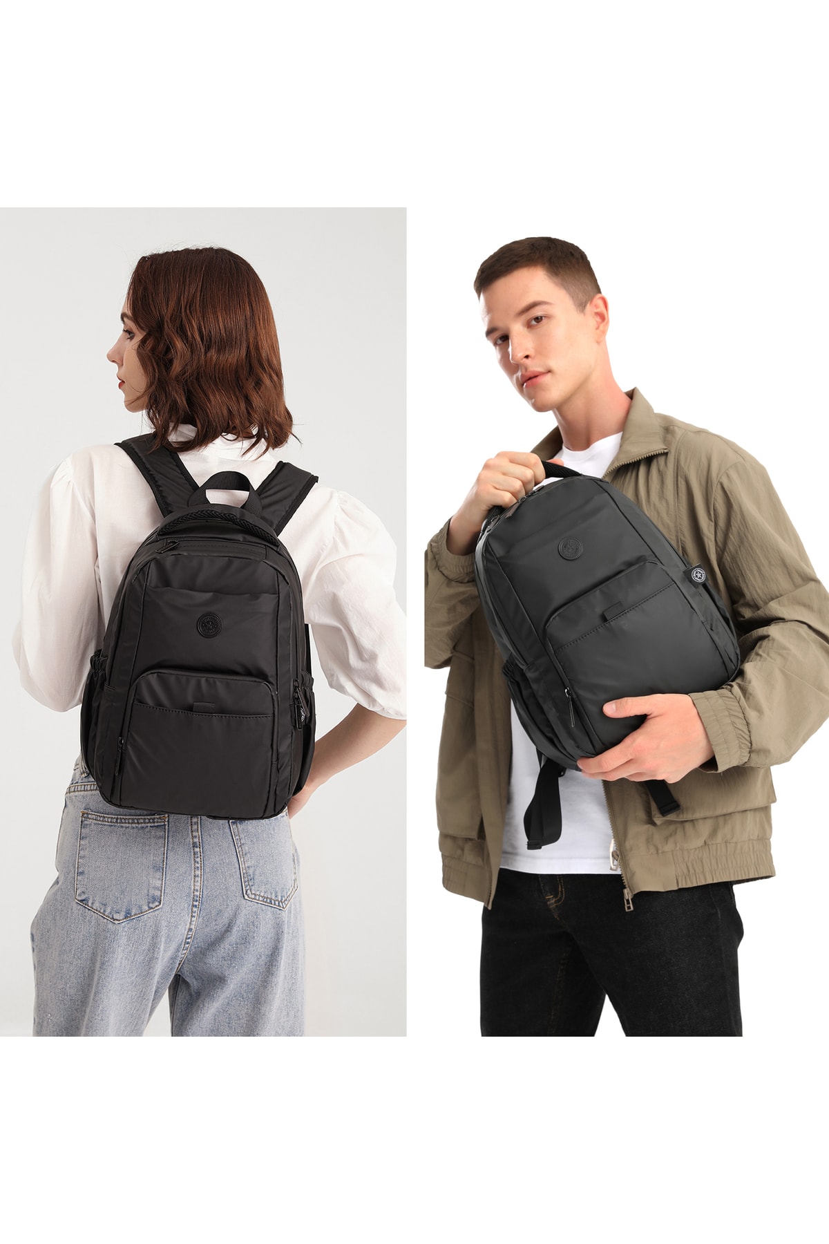 کوله پشتی زنانه سبز Smart Bags | 21K-8672- اورجینال - تصویر 4