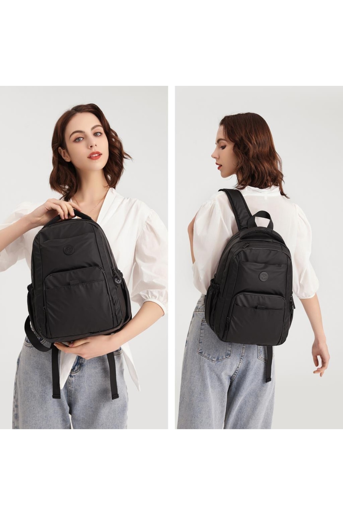 کوله پشتی زنانه سبز Smart Bags | 21K-8672- اورجینال - تصویر 5