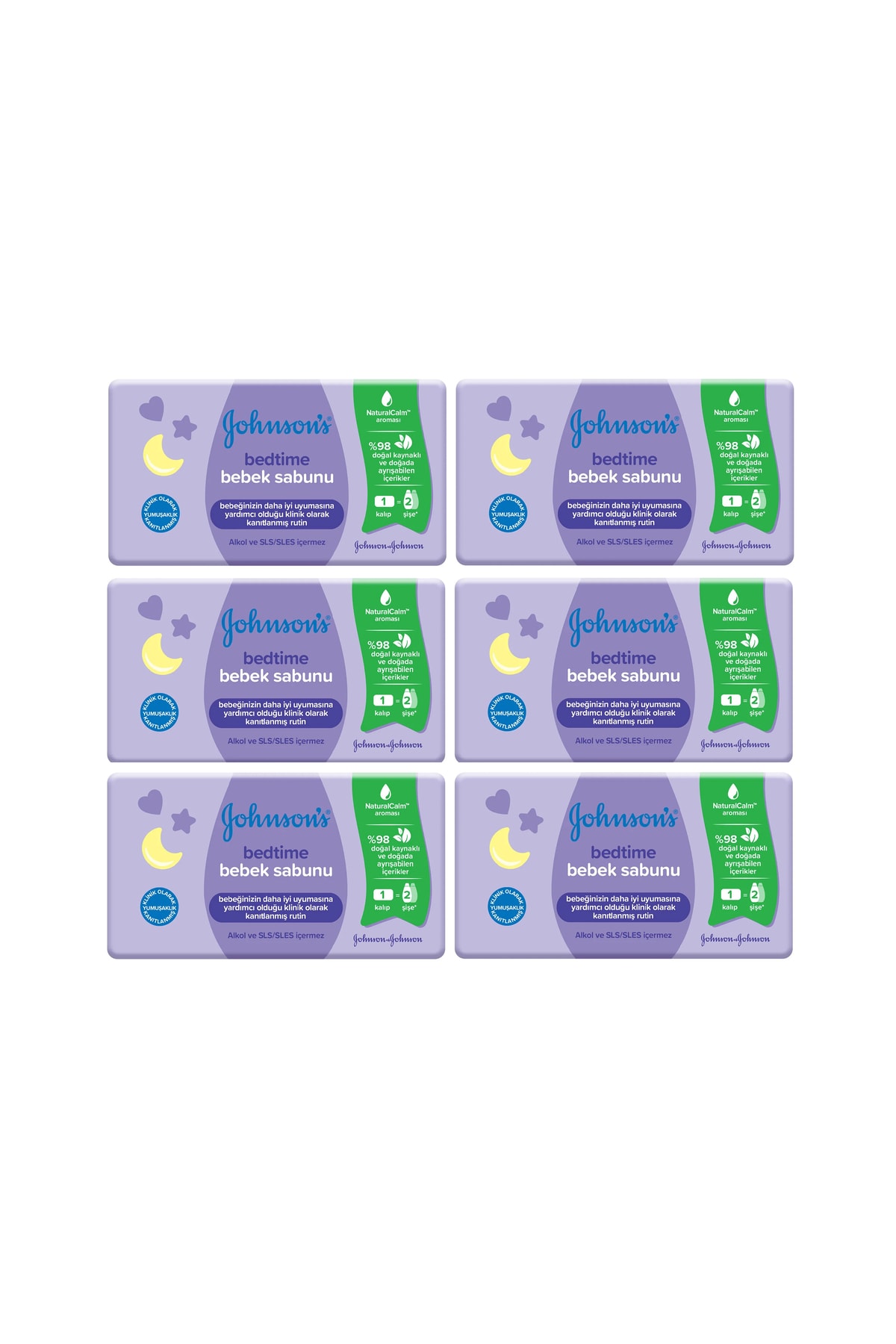 Johnson's Baby Sabun Bedtime 90 Gr X 6 Adet