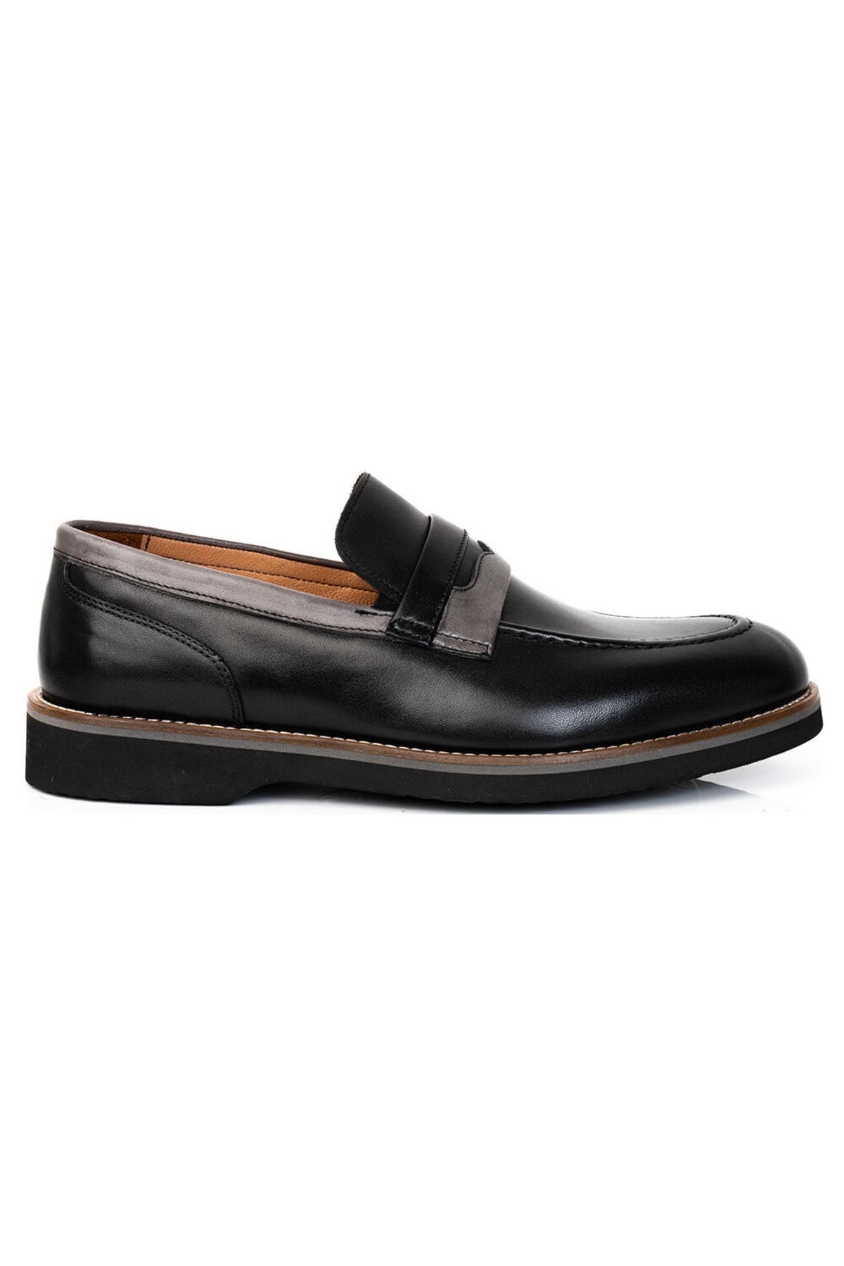 کفش کلاسیک چرم اصل مشکی مردانه 3y1ka62593 Greyder