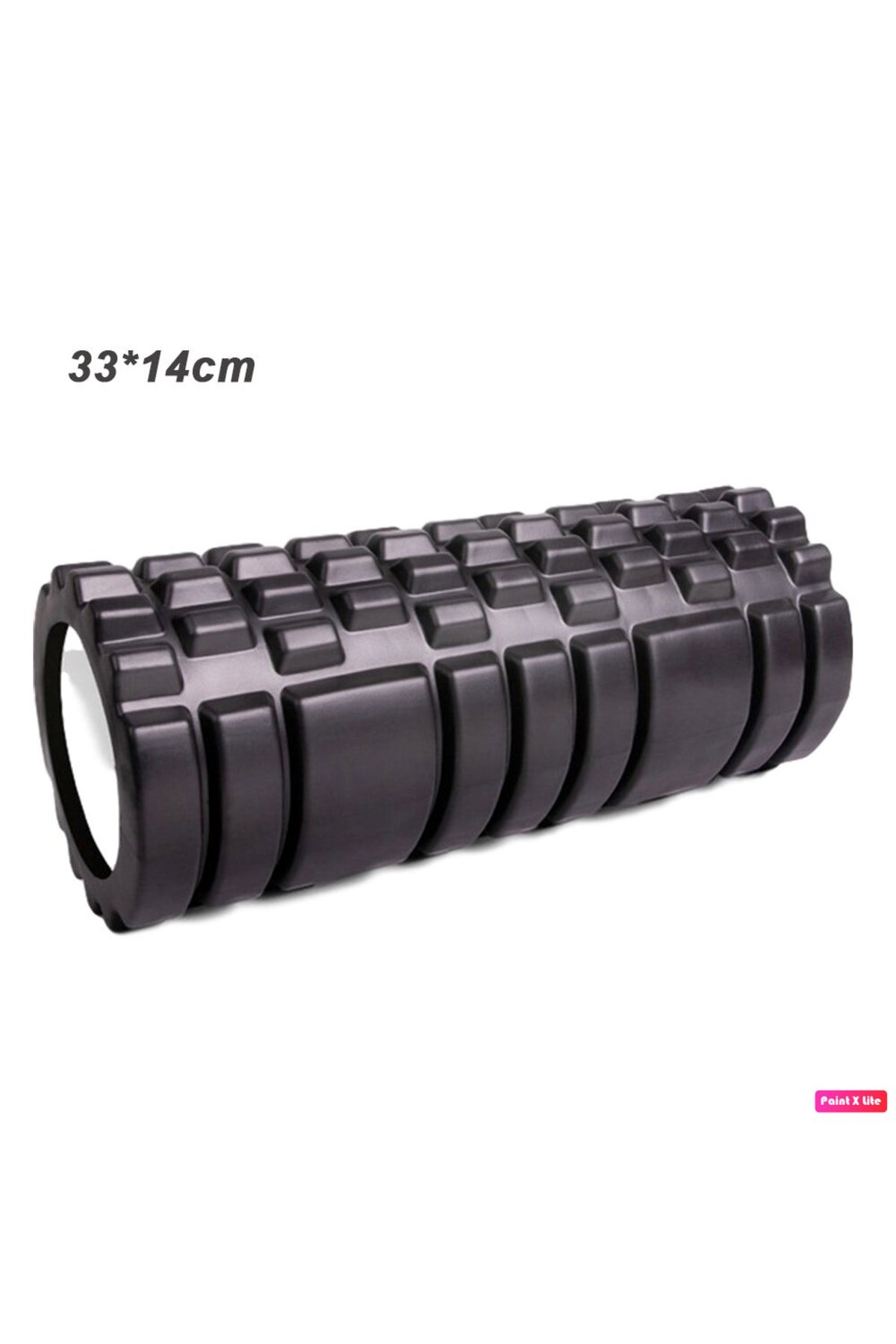 AVESSA Kısa Foam Roller Masaj Köpüğü Köpük Rulo Yuvarlama Köpüğü Egzersiz Aleti 33 Cm