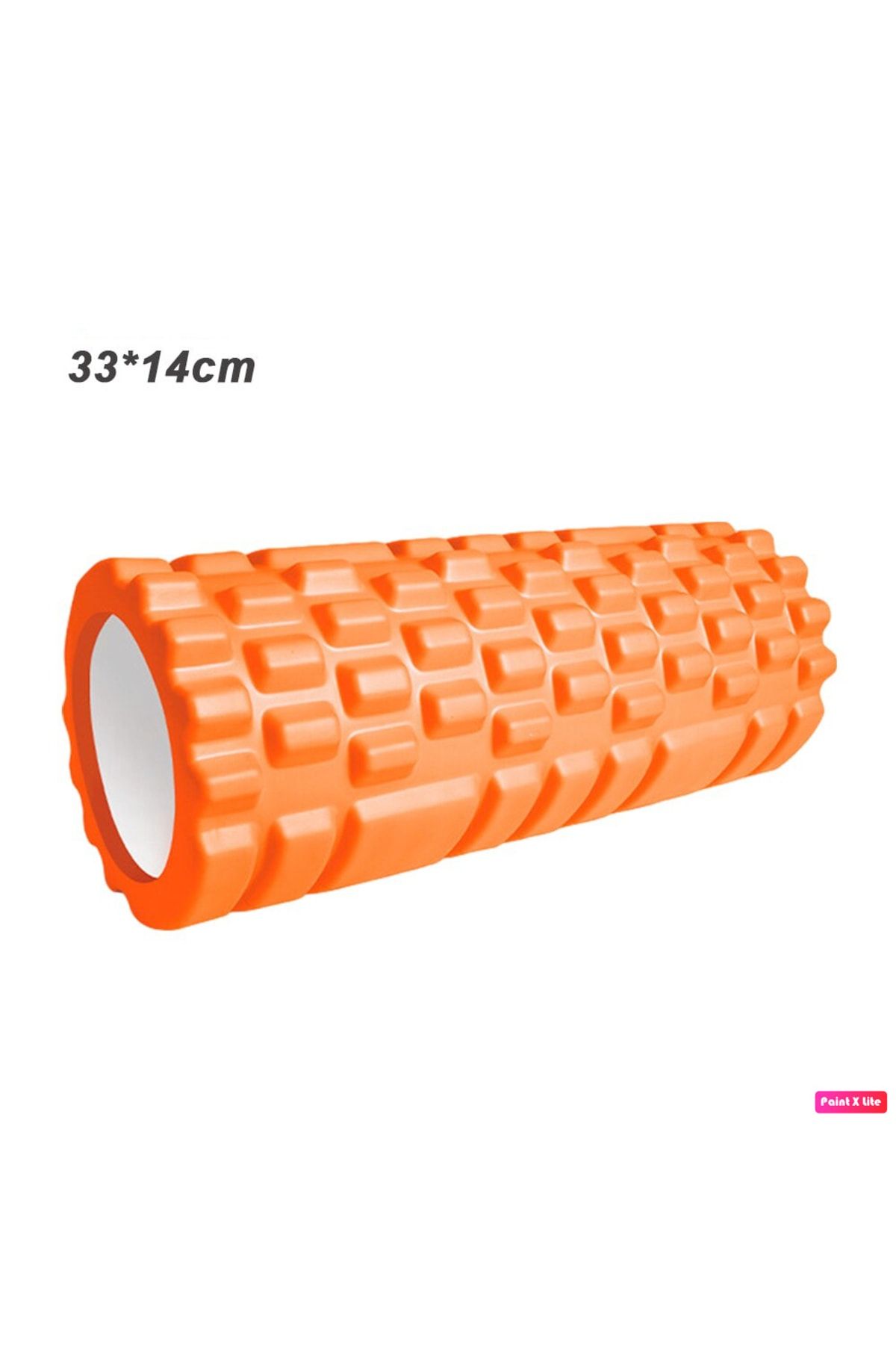 AVESSA Kısa Foam Roller Masaj Köpüğü Köpük Rulo Yuvarlama Köpüğü Egzersiz Aleti 33 Cm