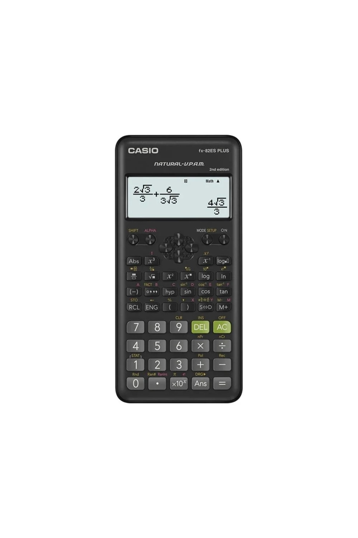 Casio Fx-82-es Fonksiyonlu Hesap Makinesi Fx-82esplusbk-wdtv(th)