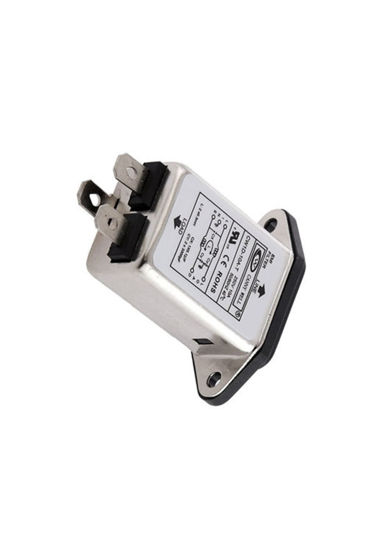 Cw1d-10a-t Ac 250v 10a C14 Erkek Soket Emı Filtreli Hat Şebeke Emc Rfı Gürültü Bastırıcı Azaltıcı 4