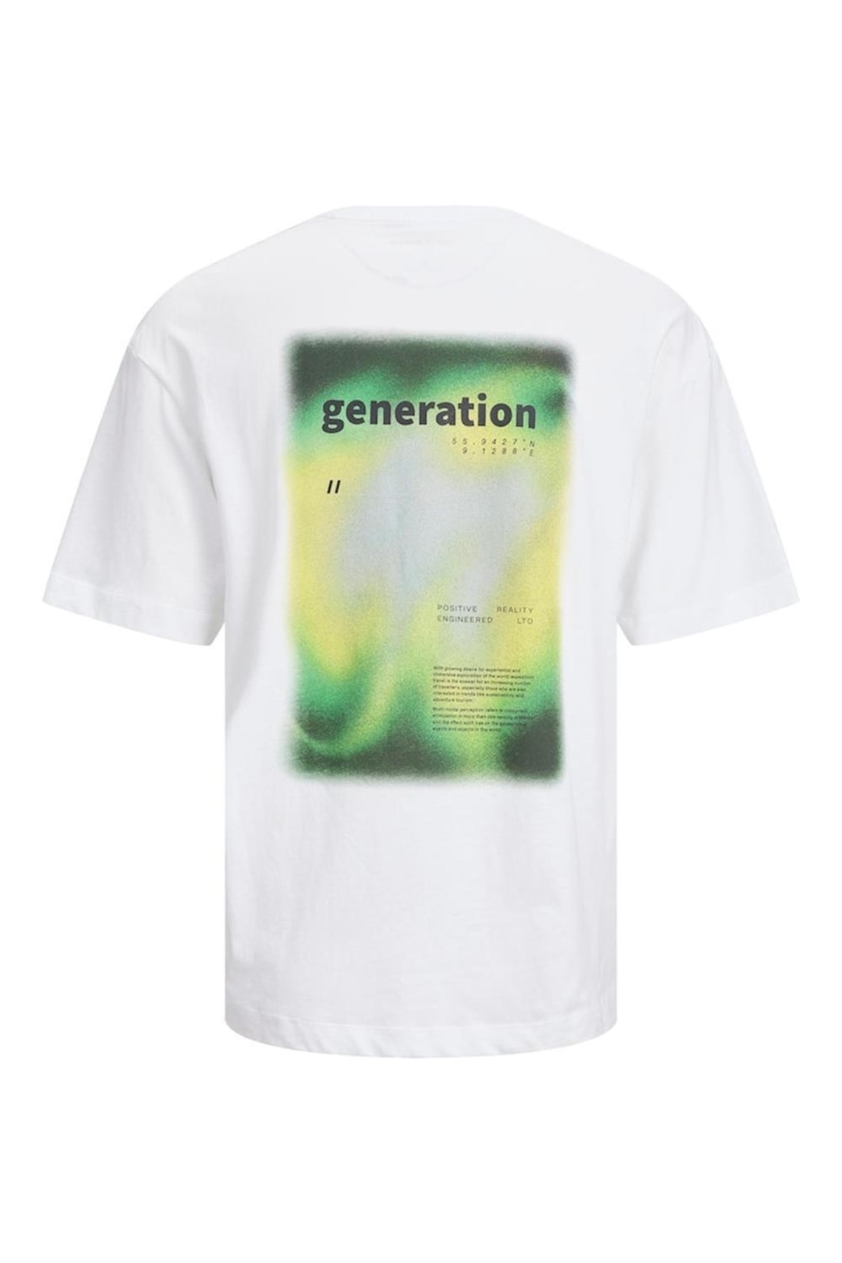 تیشرت مردانه سفید جک اند جونز | 12238969 اورجینال - تصویر 2