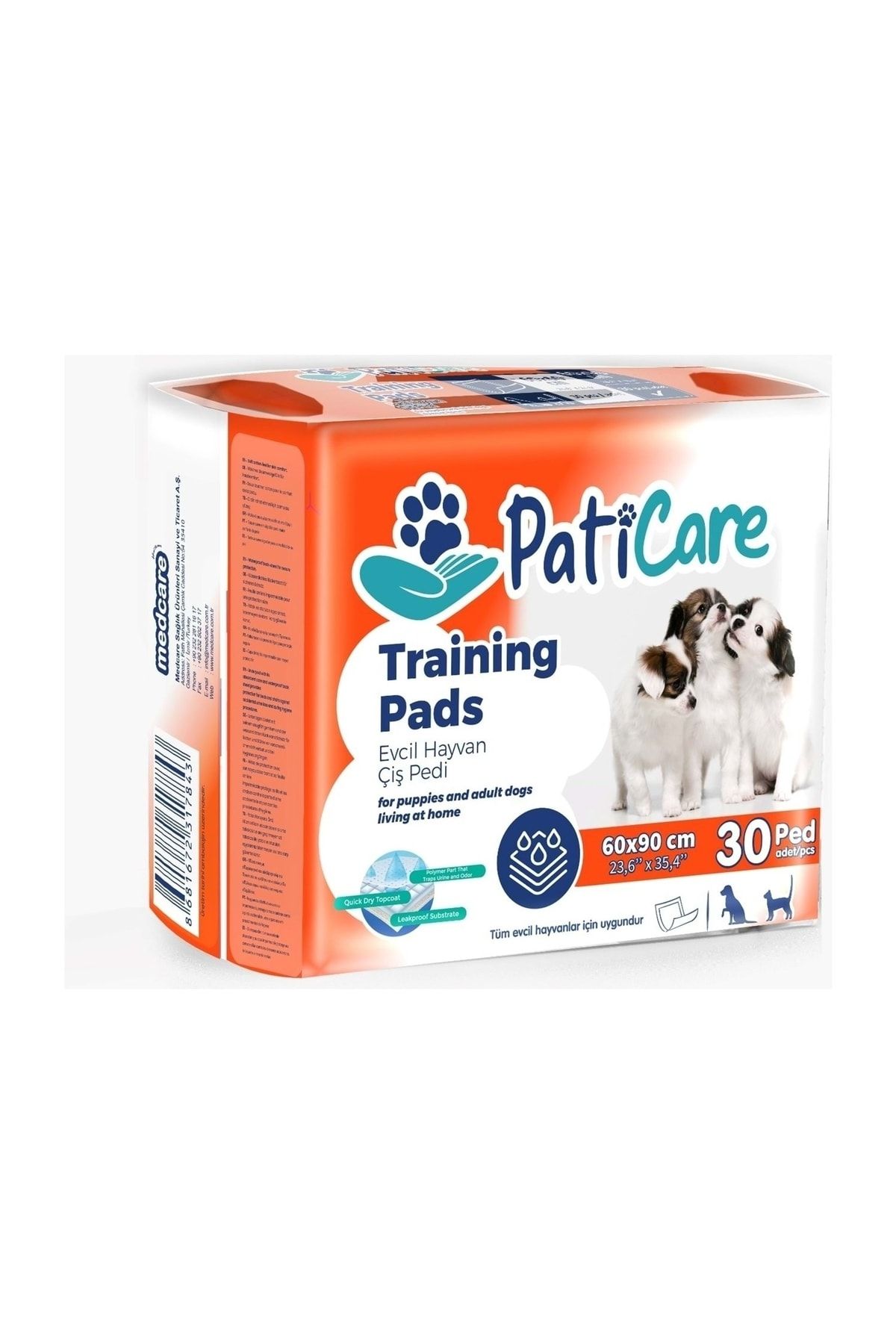 paticare Kedi Ve K pek i Pedi 60x90 Cm 30lu Training Pads Fiyat