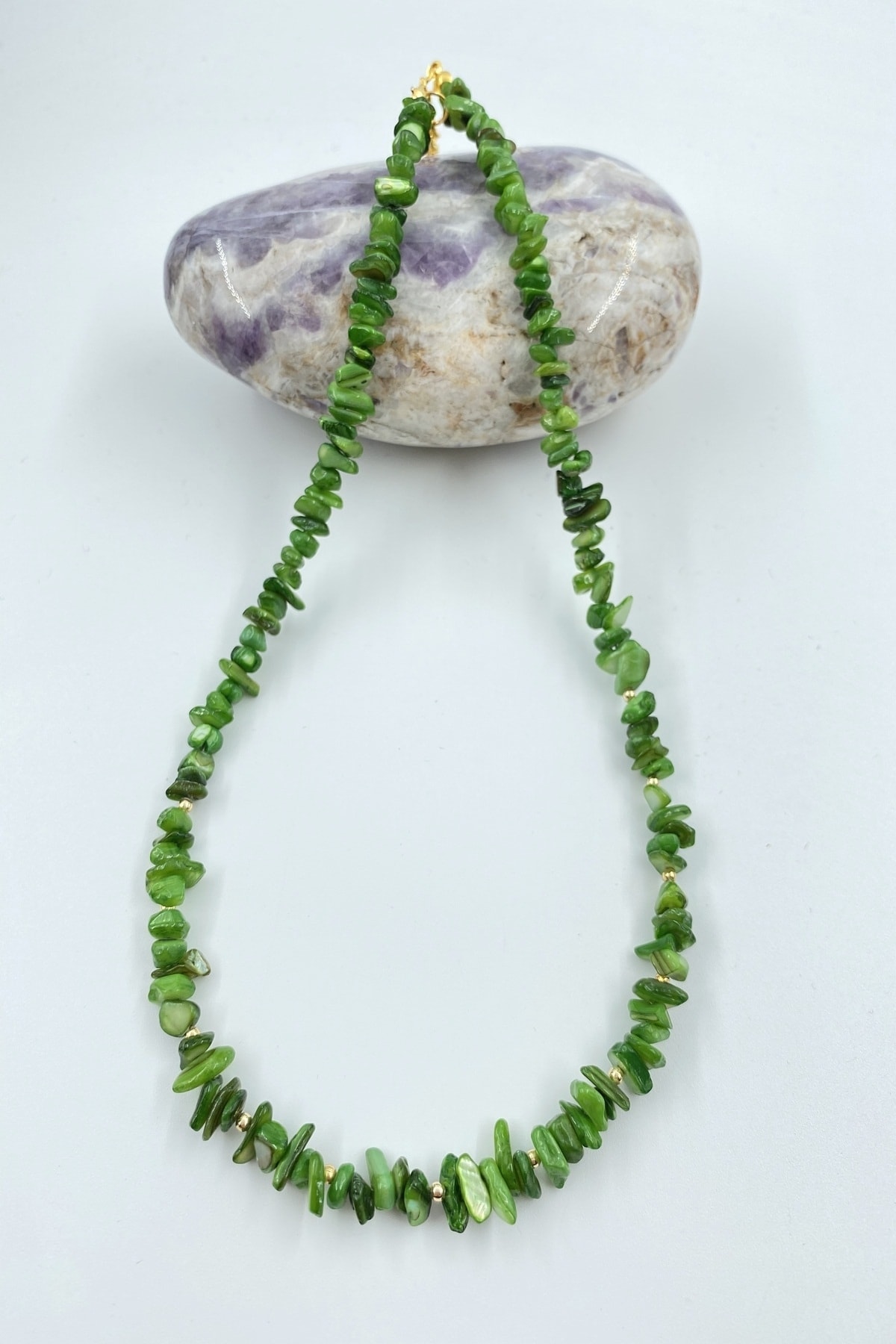 Broken Natural Stone Necklace