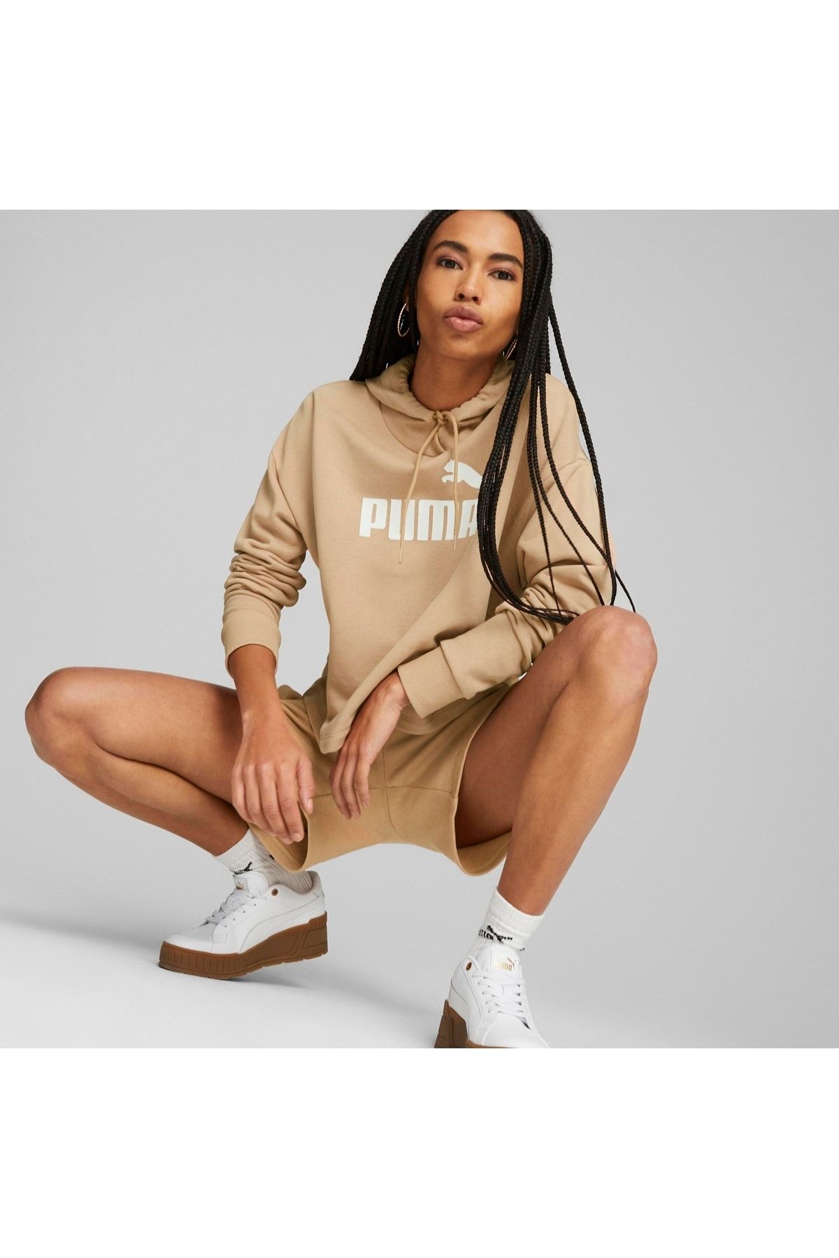 Crop hoodie puma clearance