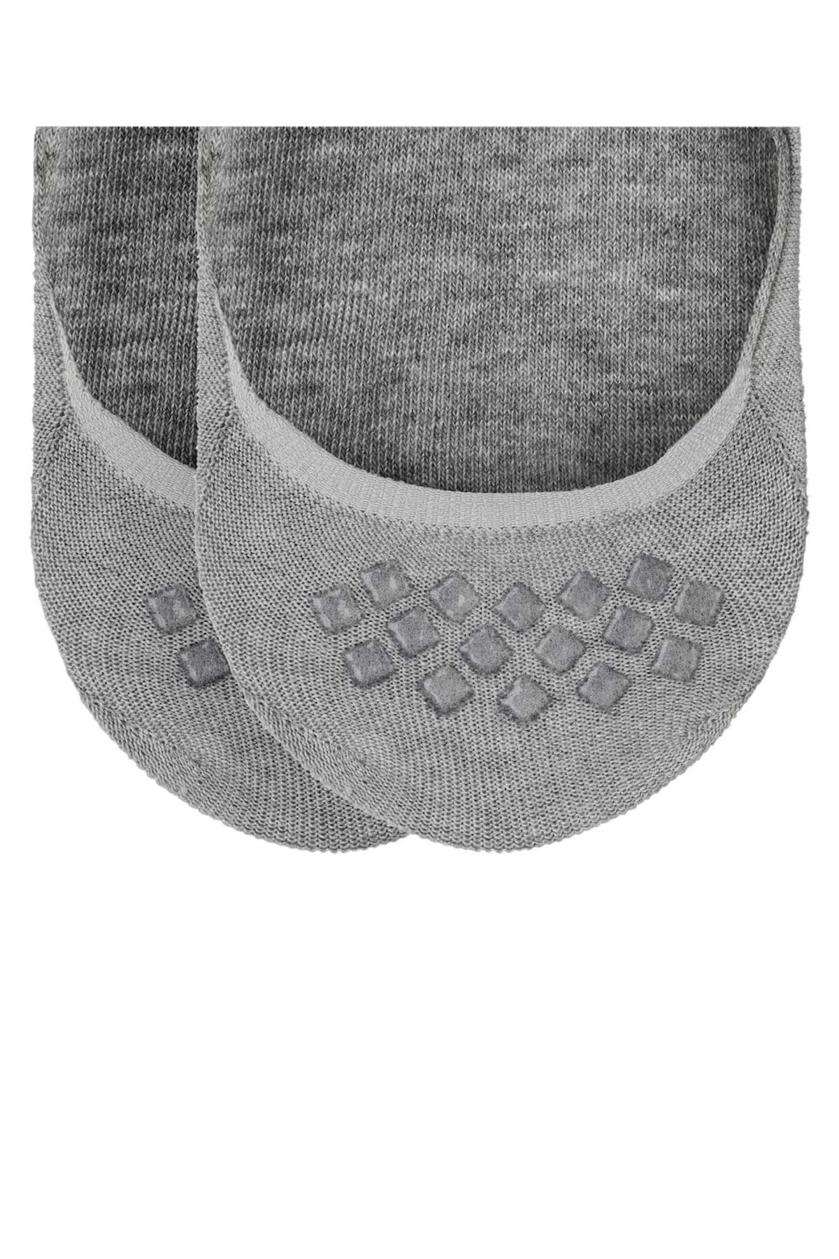 Burlington-2er-Pack Herren Füßlinge – Casual IN, rutschfester Absatz, Einfarbig 5