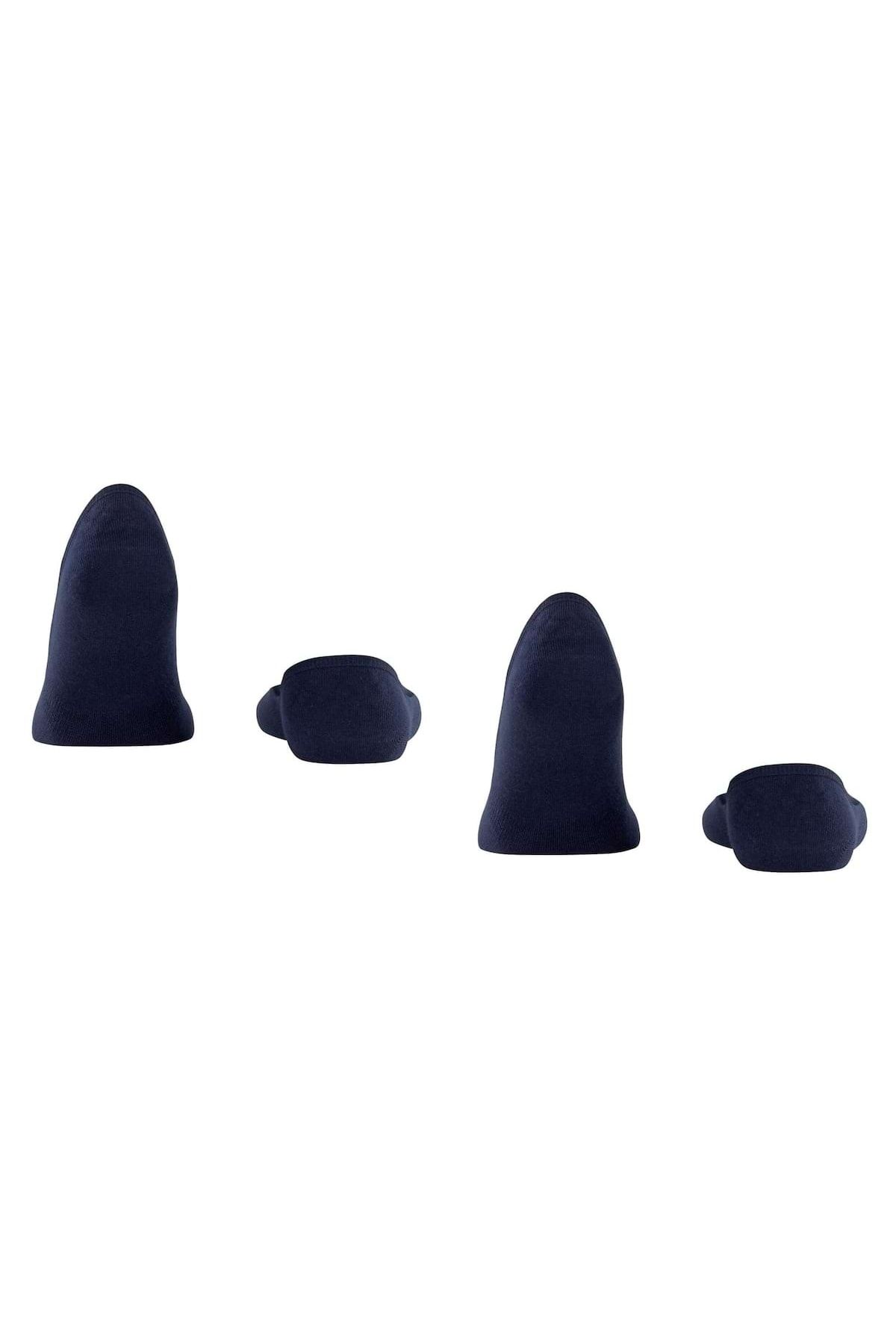 Burlington-2er-Pack Herren Füßlinge – Casual IN, rutschfester Absatz, Einfarbig 3