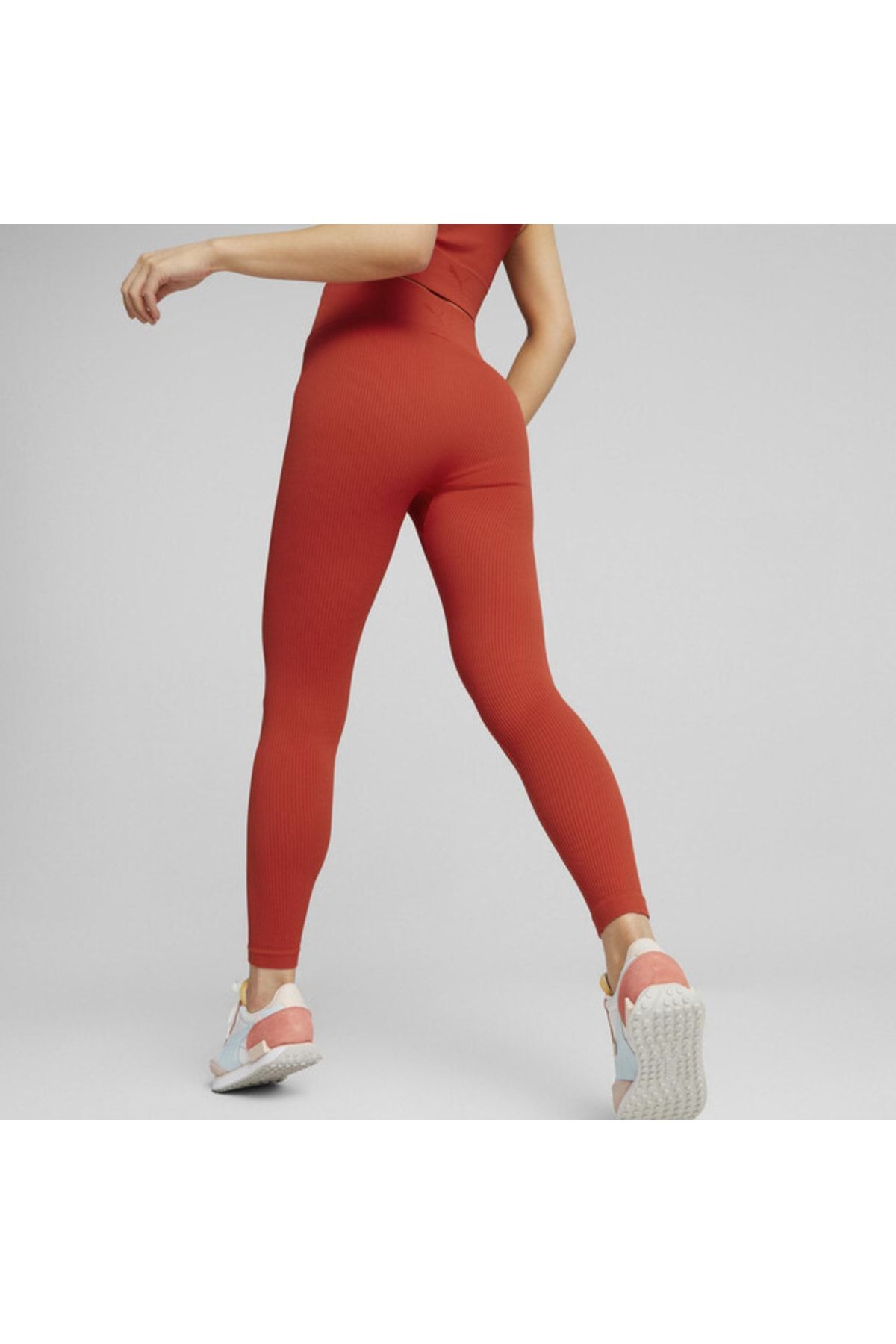 Burgundy puma leggings clearance