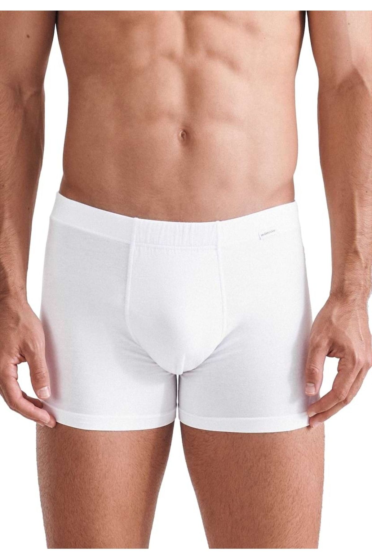 Seidensticker-Herren Boxershorts, 3'lü Paket - Rahat Pamuklu Şort, einfarbig 4