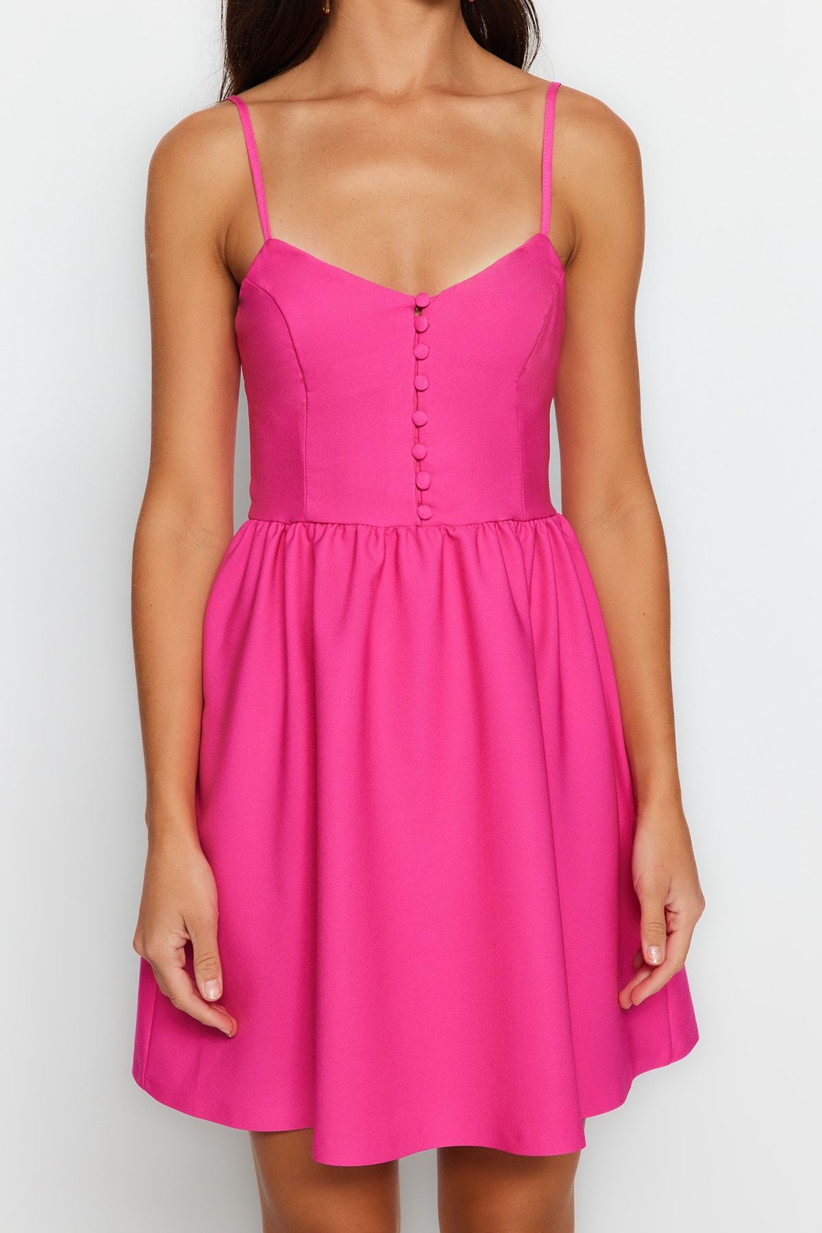 Trendyol Collection Kleid Rosa Skater