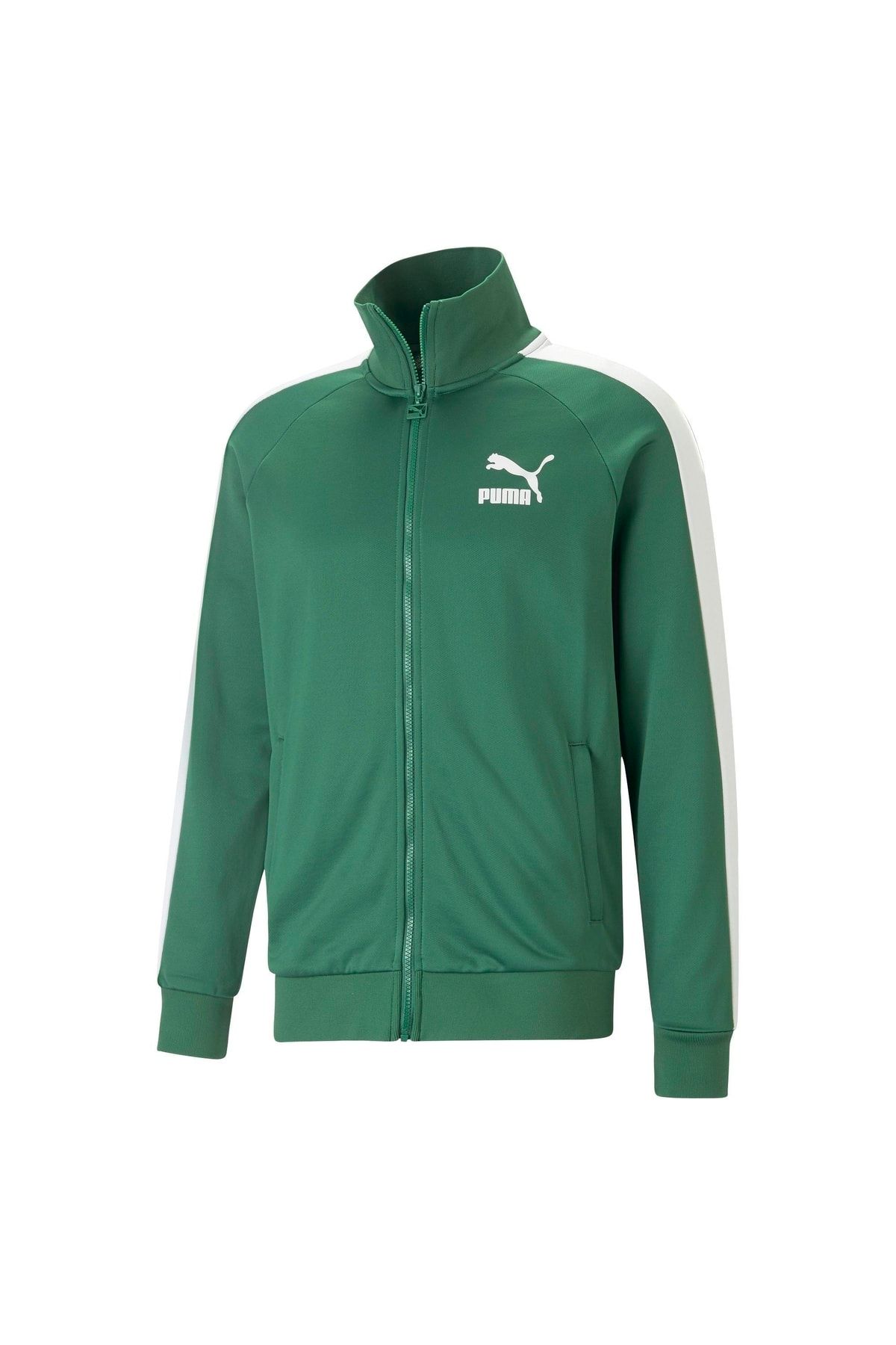 Puma T7 Icon c Track Jacket s Vine Erkek unisex Fermuarl Sweatshirt