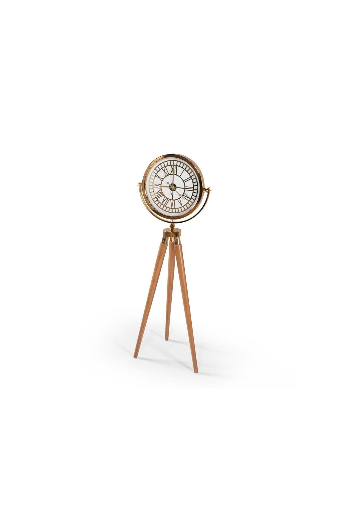 RUHAT METAL-Standing Tripod Clock Decorative Clock Modern Clock 4