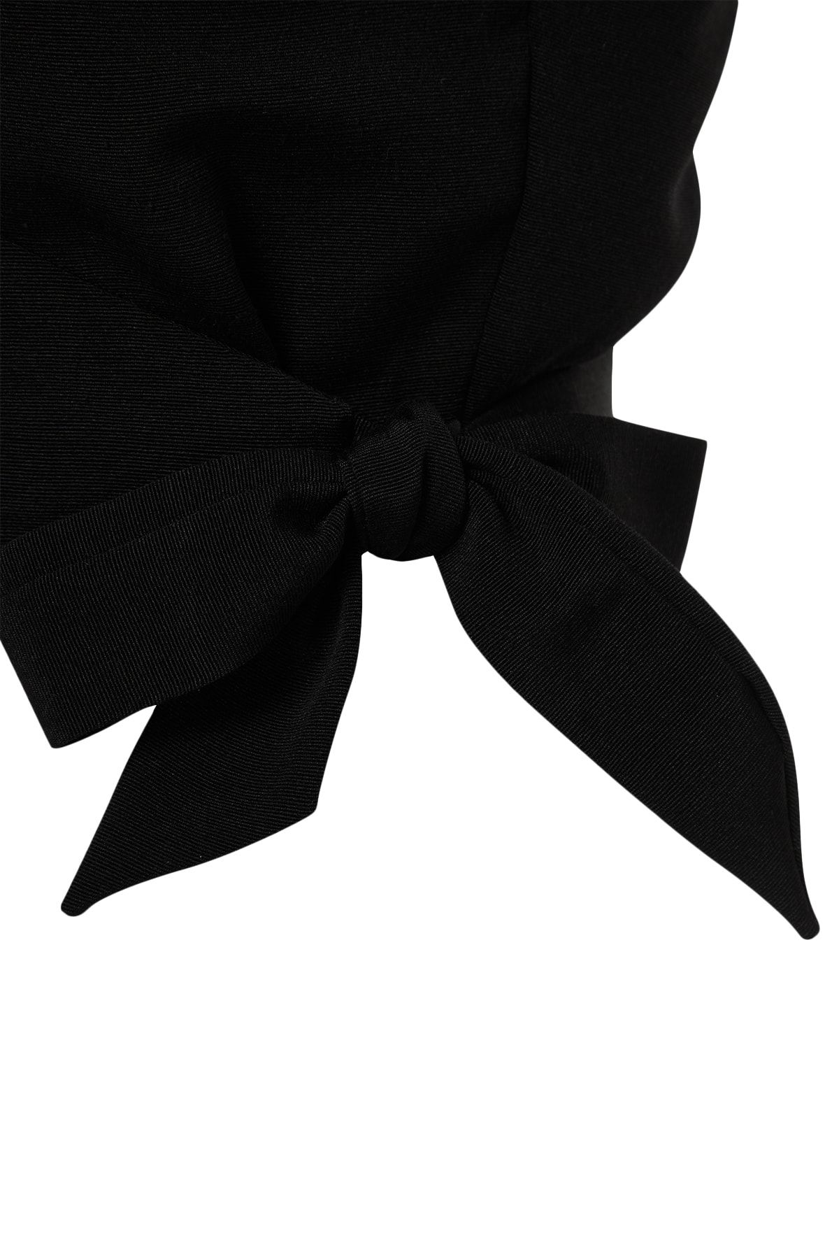 Trendyol Collection-Schwarze, gewebte Leinenbluse mit Schnürung TWOSS23BZ00550 8