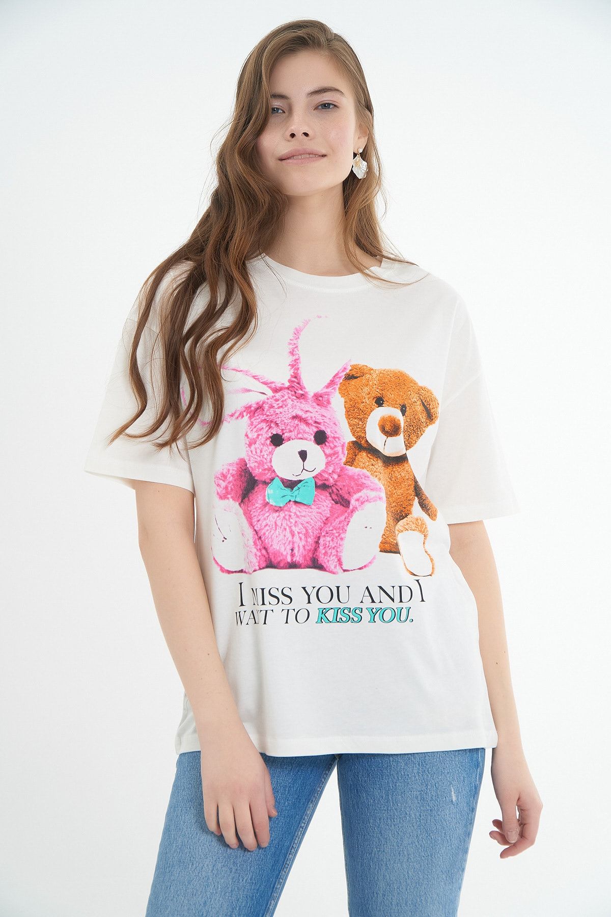 Pattaya T-Shirt Ecru Regular Fit
