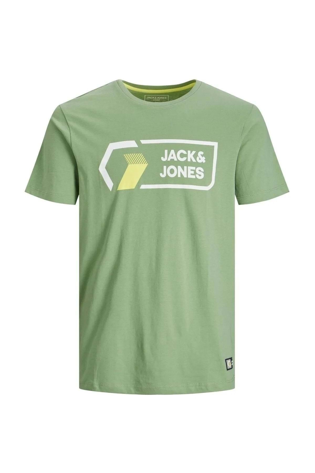 تی شرت سبز مردانه Jack Jones چاپ سه بعدی جک جونز 12204902 قرمز Xxl ST04399 green xxl Jack & Jones