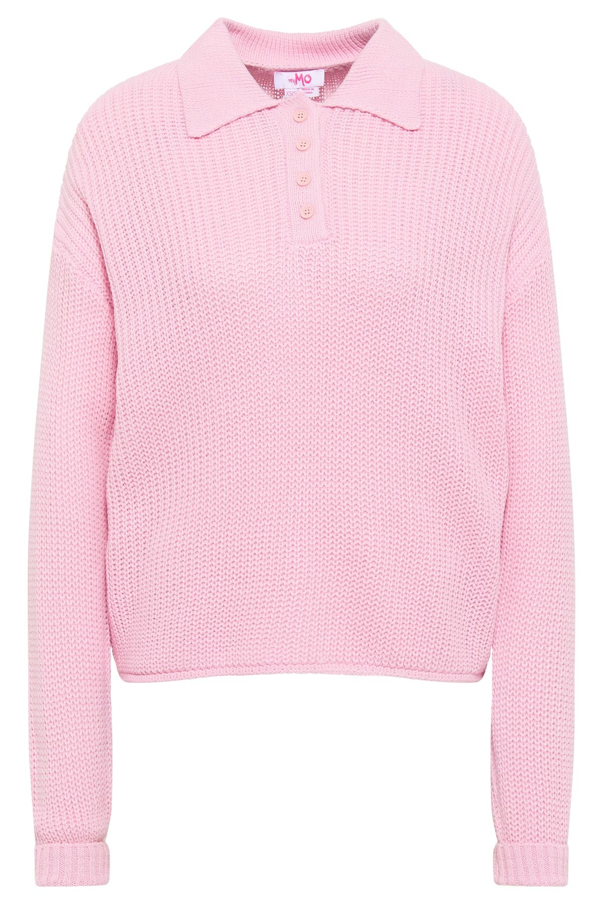 myMo Pullover Rosa Regular Fit Fast ausverkauft