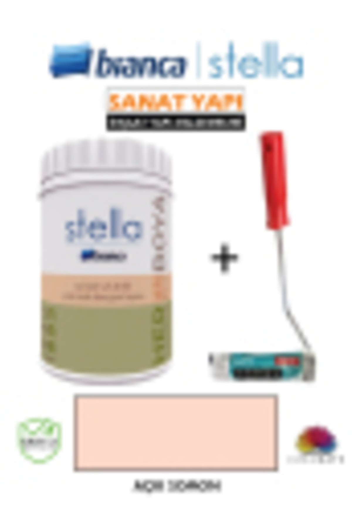 Stella Water Based Acrylic (Paint+ Decor Velvet Roll with Handle)