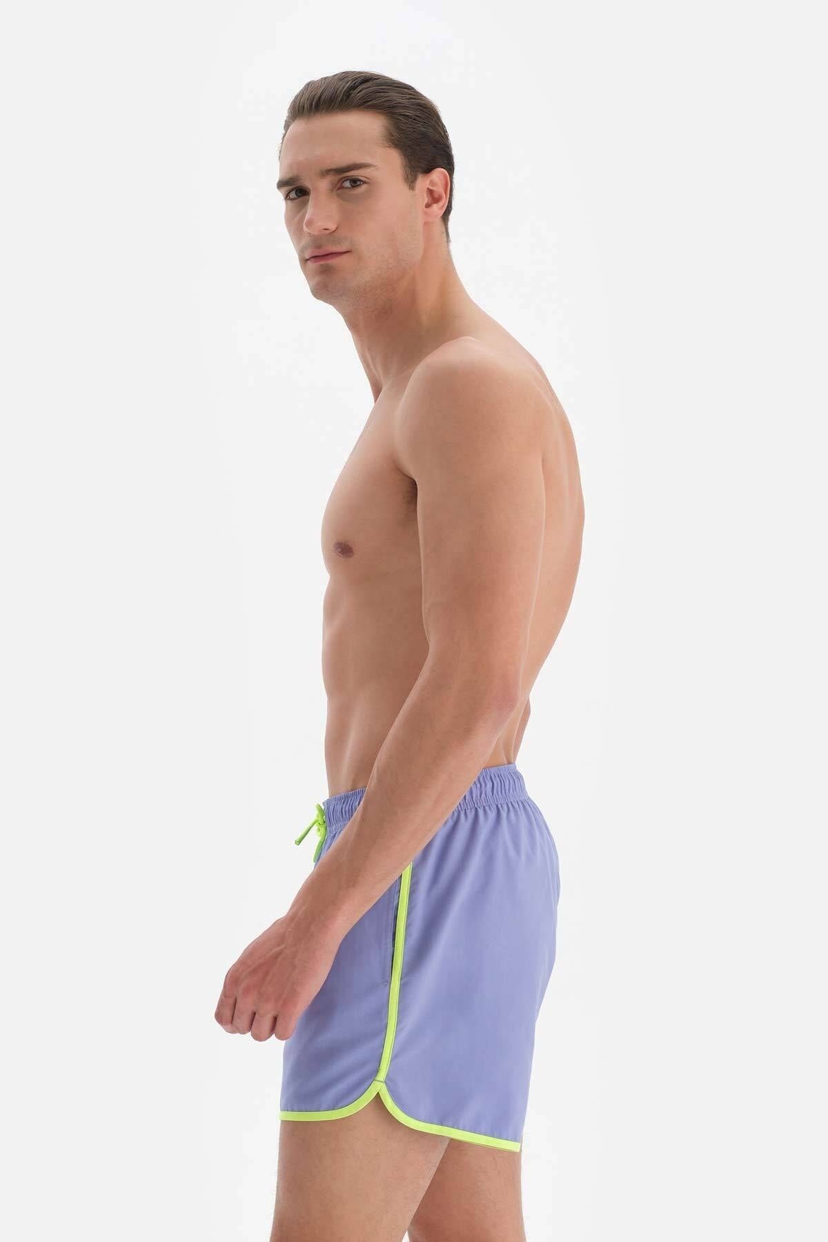 Dagi-Mini šortky Lilac Piping 3