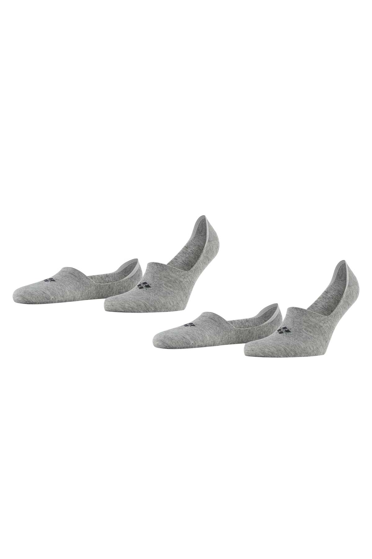 Burlington-2er-Pack Herren Füßlinge – Casual IN, rutschfester Absatz, Einfarbig 1