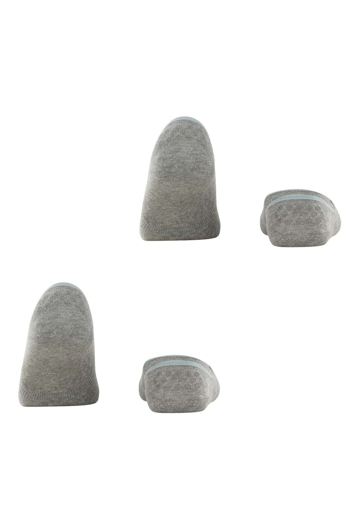 Burlington-Damen Füßlinge, 2er-Pack – Everyday IN, rutschfester Absatz, einfarbig 3