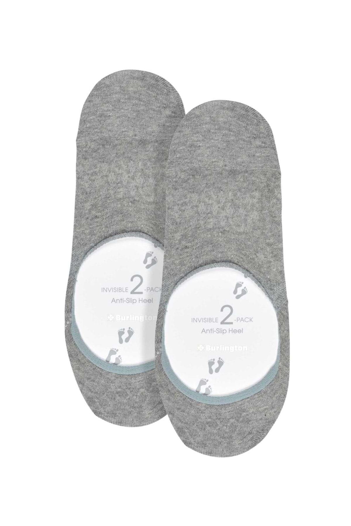Burlington-Damen Füßlinge, 2er-Pack – Everyday IN, rutschfester Absatz, einfarbig 4