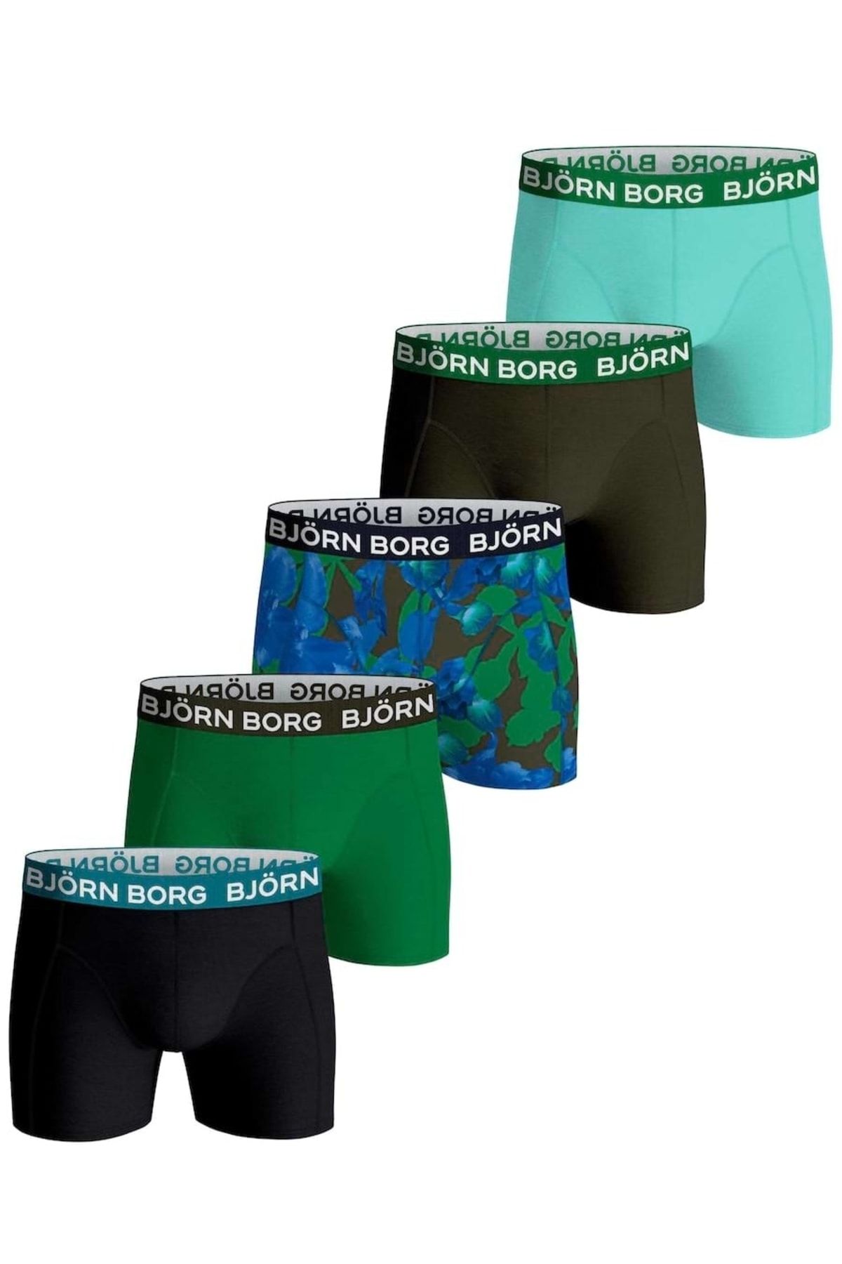 Björn Borg Boxershorts Mehrfarbig 5er-Pack