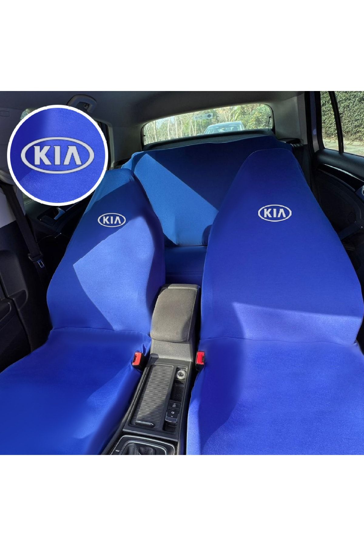 Teksin Kia Xceed Car Seat Service Cover Blue Lycra Flexible Universal  Suitable for All Vehicle Models - Trendyol
