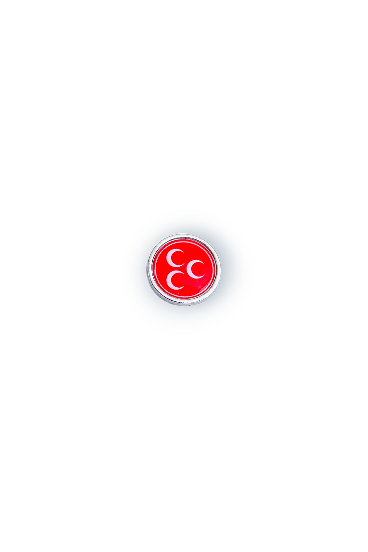 MHP (Nationalist Movement Party) Drop Enamel Badge