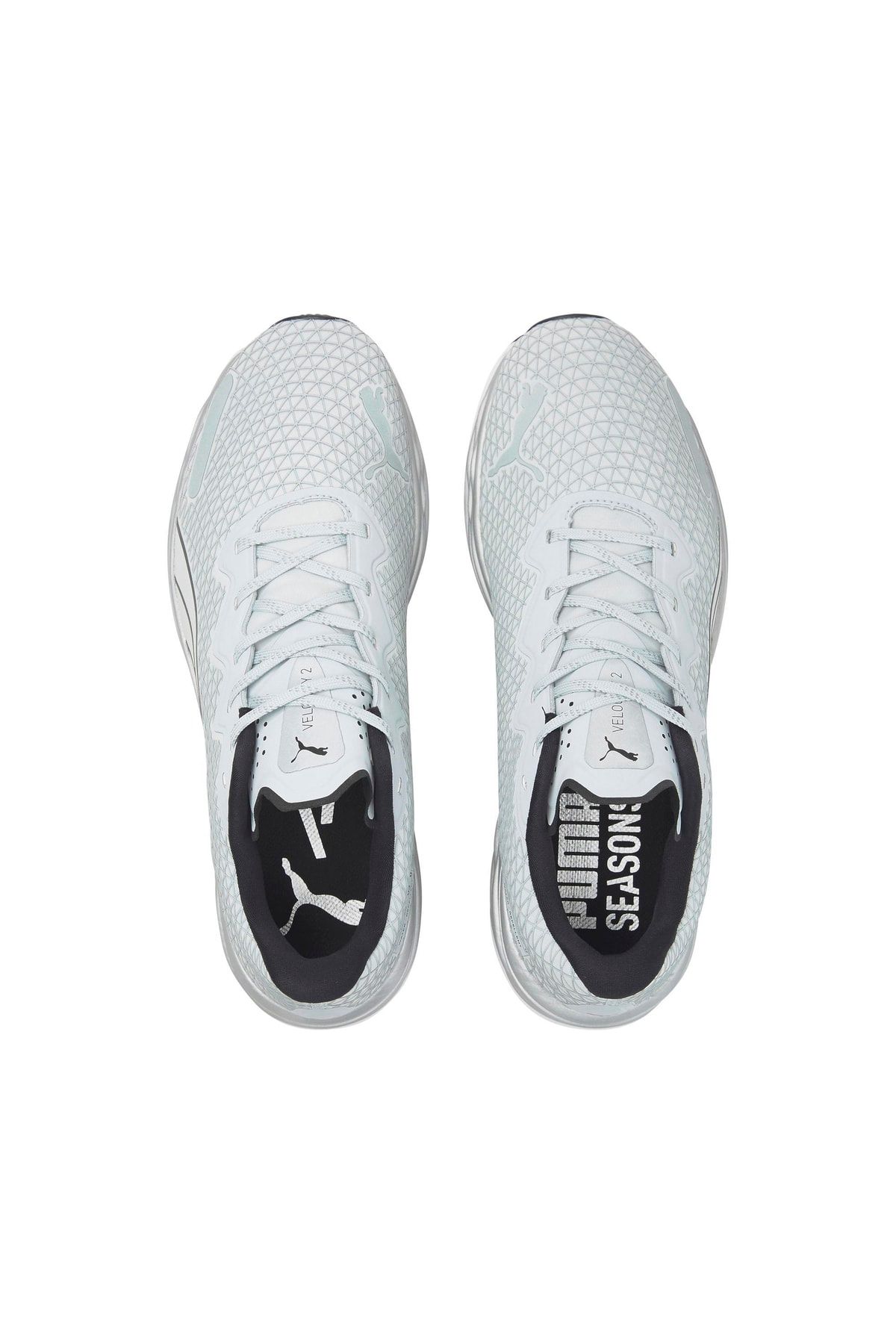 Puma-Velocity Nitro 2 Wtr Gray Men's Daily Sports Shoes 7