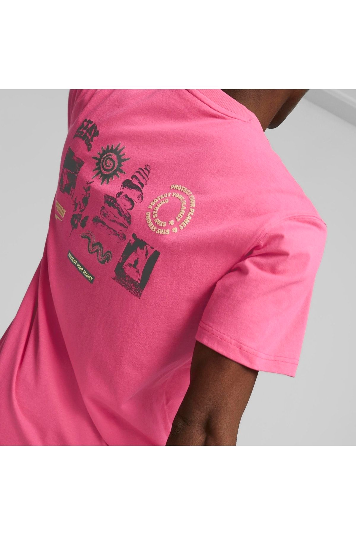 Puma T Shirt Pink Trendyol