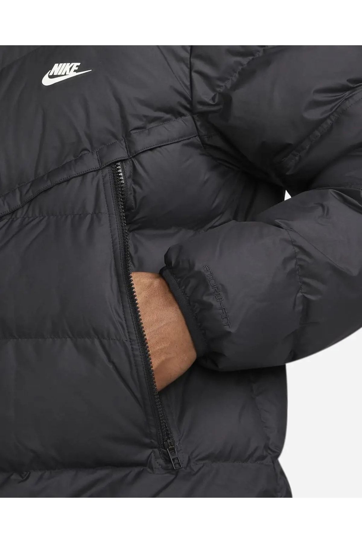 Nike Winter Jacket Black Trendyol