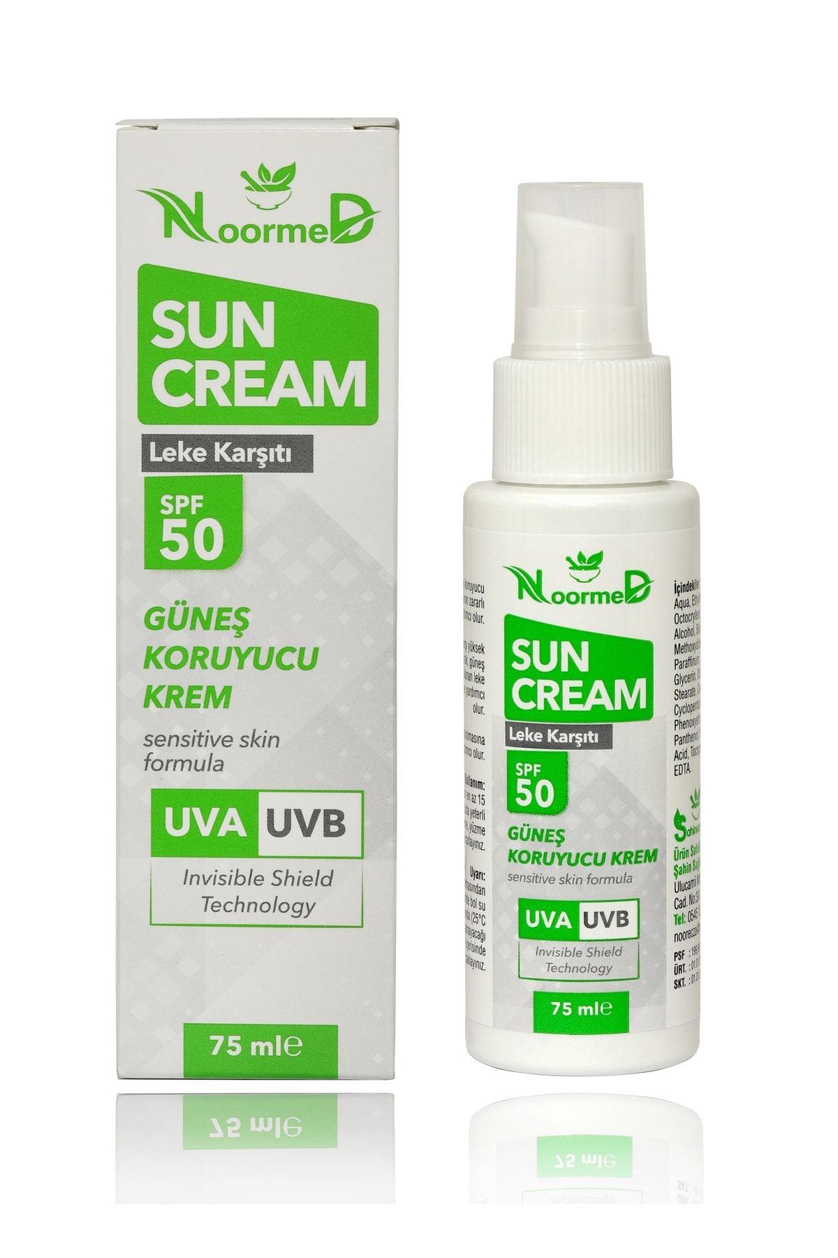 noormed Tüm Ciltler Için Leke Ve Yaşlanma Karşıtı Güneş Kremi Sun Cream ...